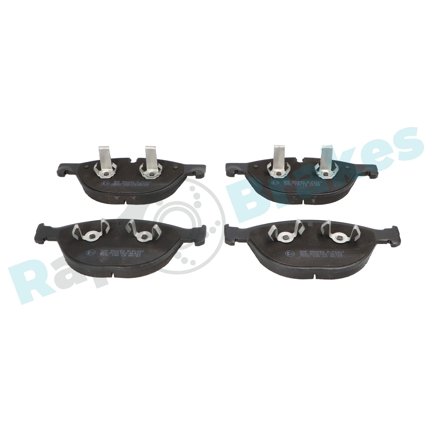 Brake Pad Set, disc brake R-P0807