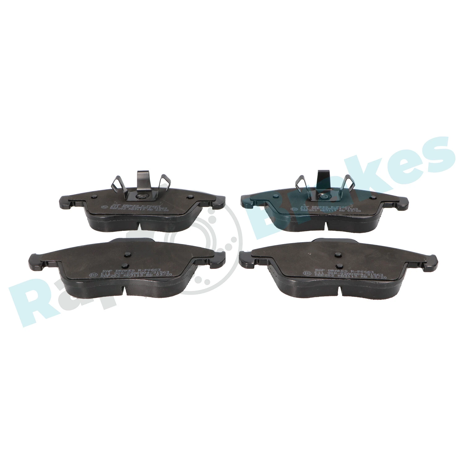 Brake Pad Set, disc brake R-P0663