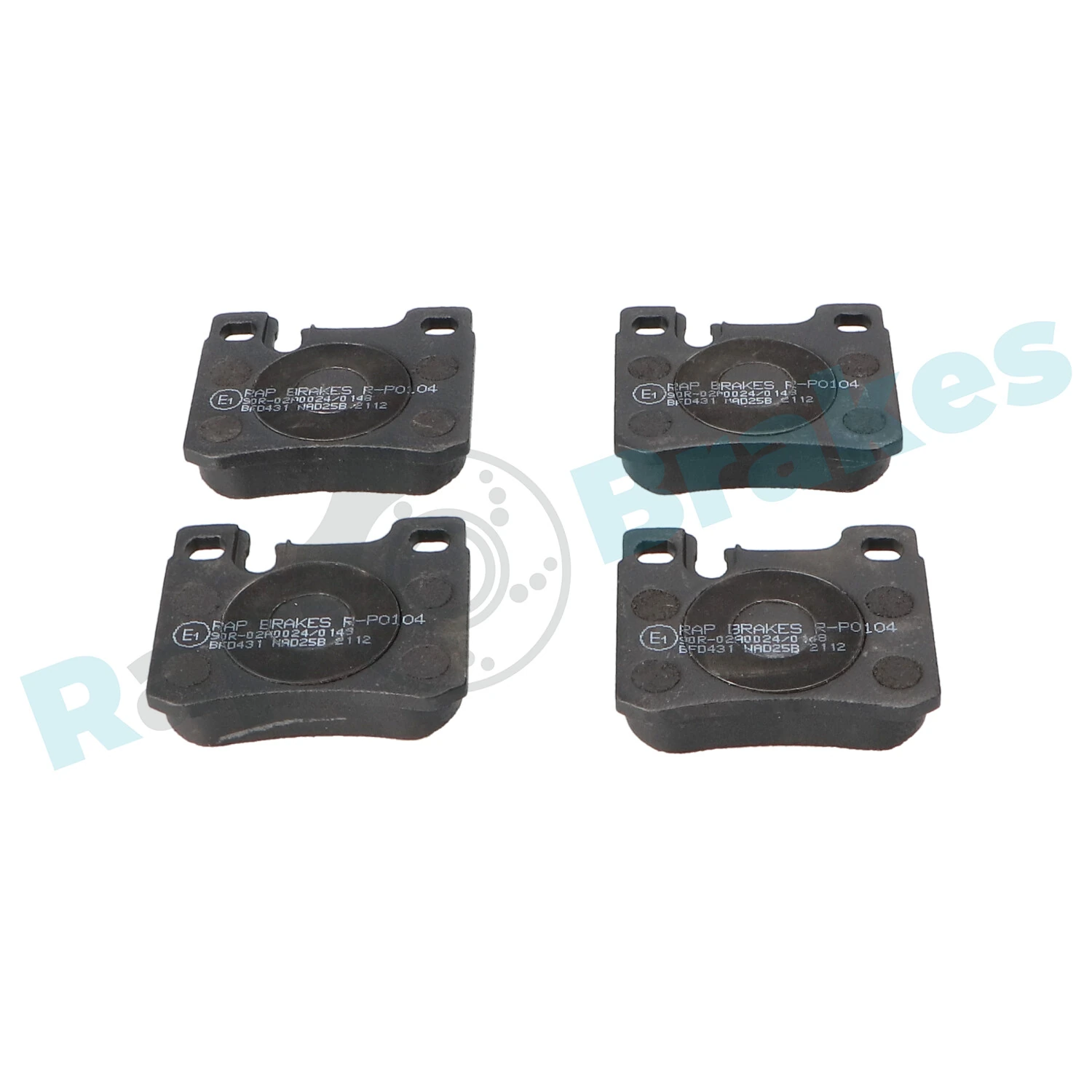 Brake Pad Set, disc brake R-P0104