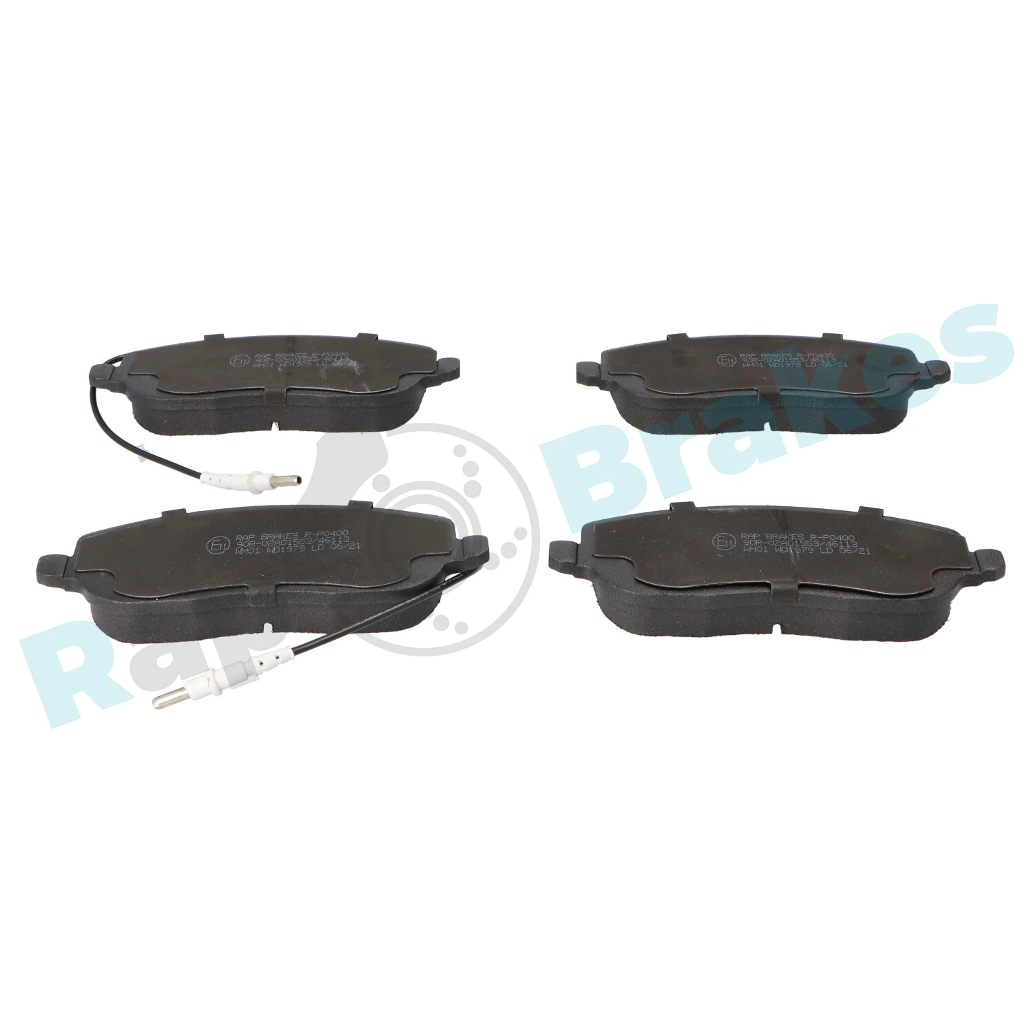 Brake Pad Set, disc brake R-P0400