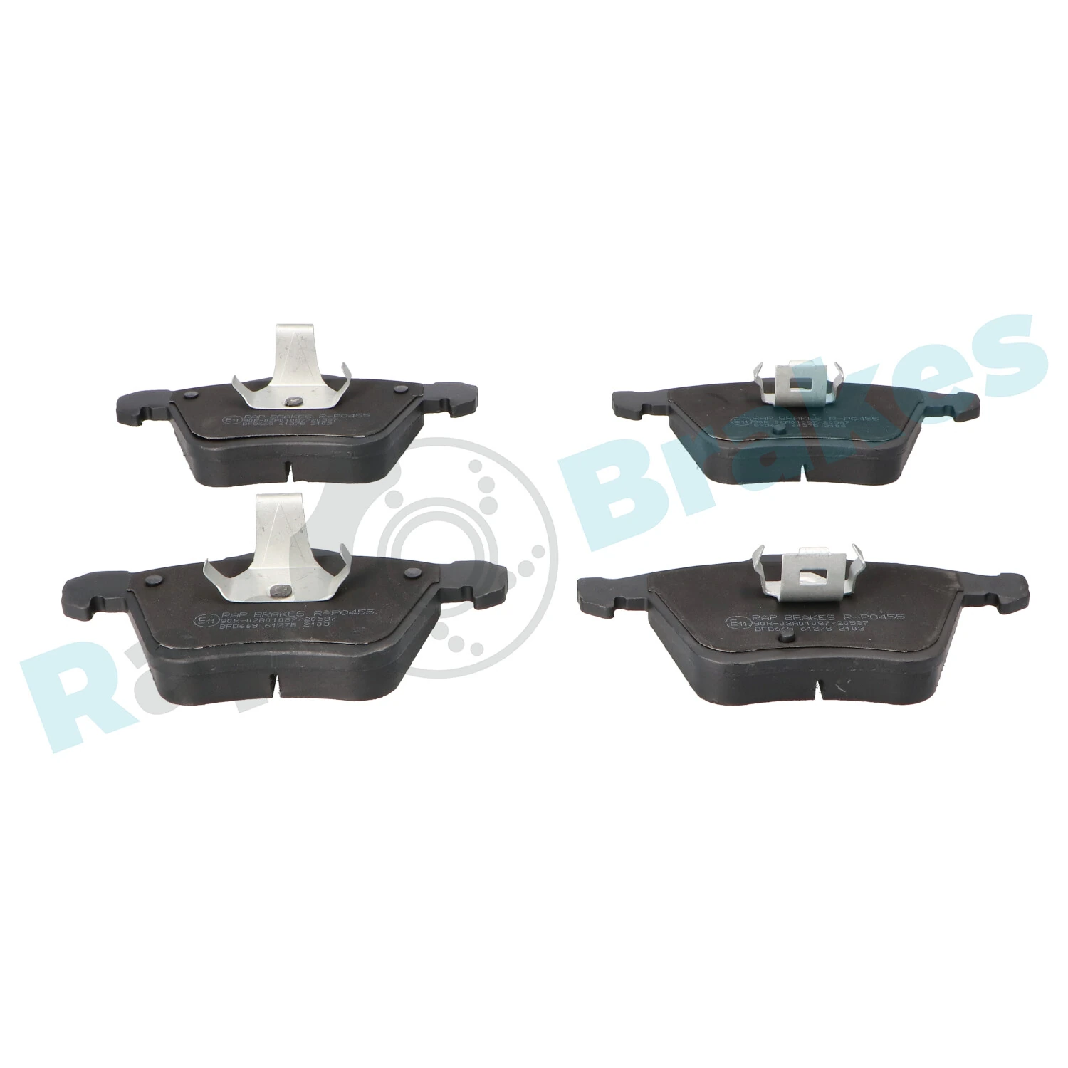 Brake Pad Set, disc brake R-P0455