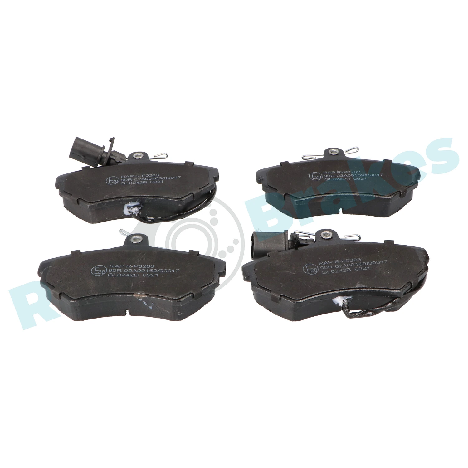 Brake Pad Set, disc brake R-P0283