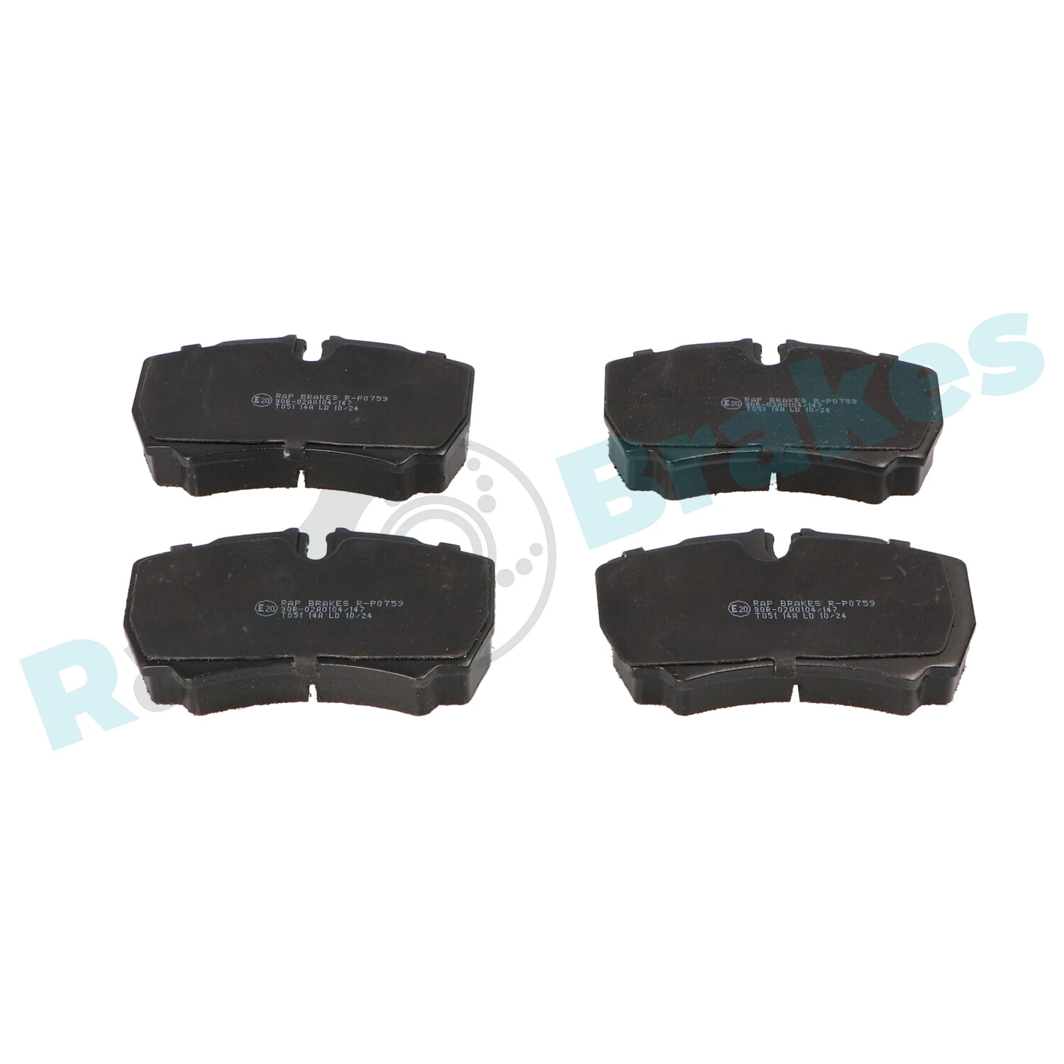 Brake Pad Set, disc brake R-P0759