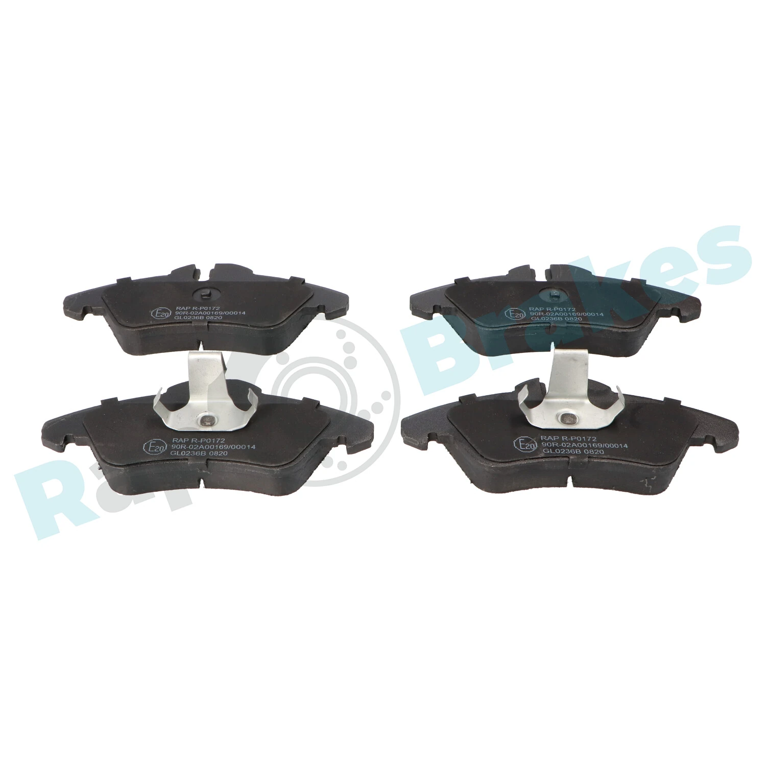 Brake Pad Set, disc brake R-P0172