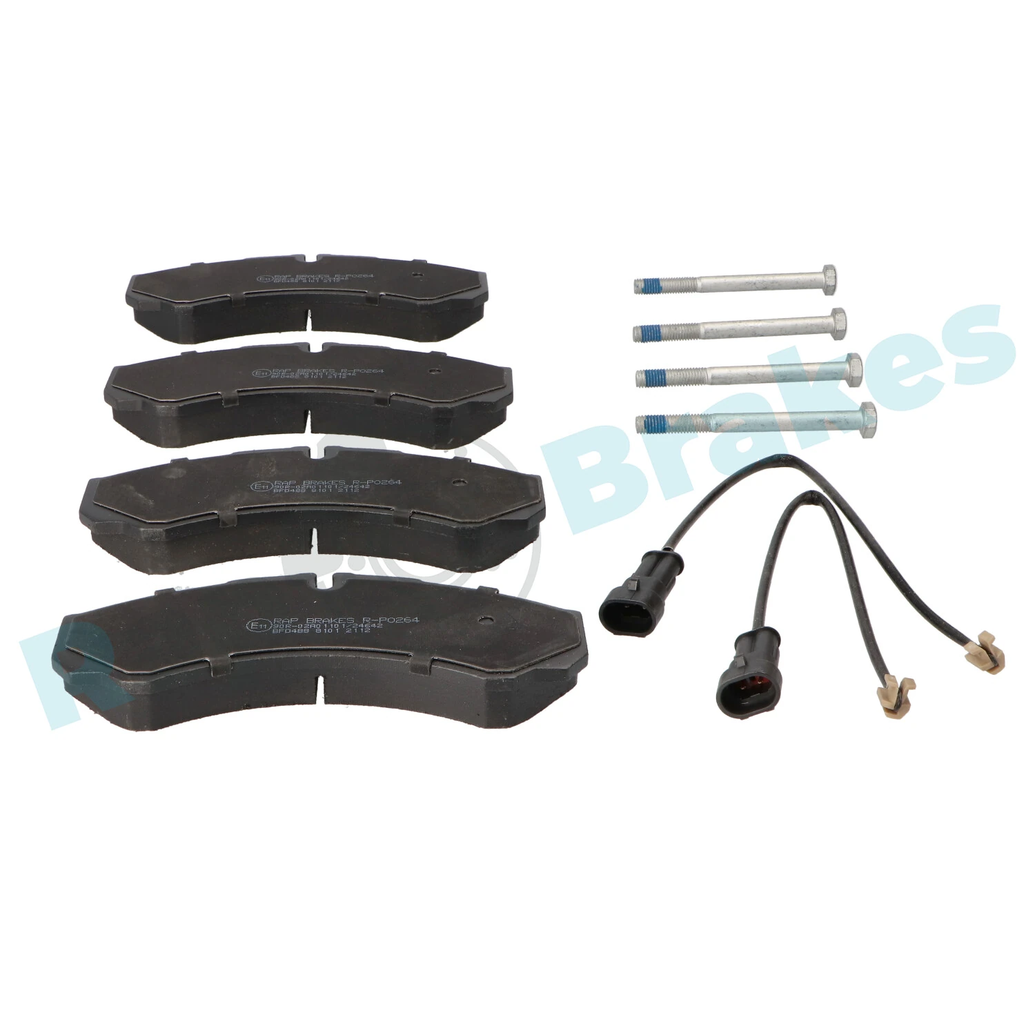 Brake Pad Set, disc brake R-P0264