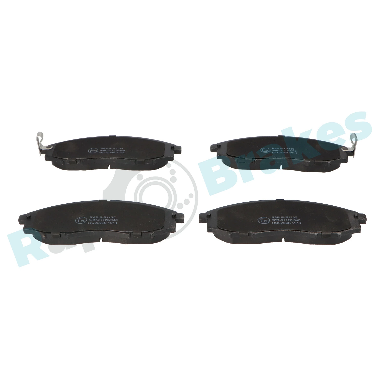 Brake Pad Set, disc brake R-P1135