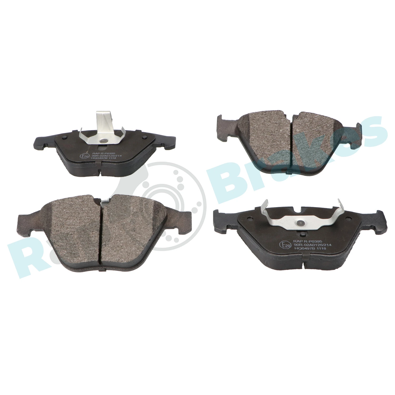 Brake Pad Set, disc brake R-P0395