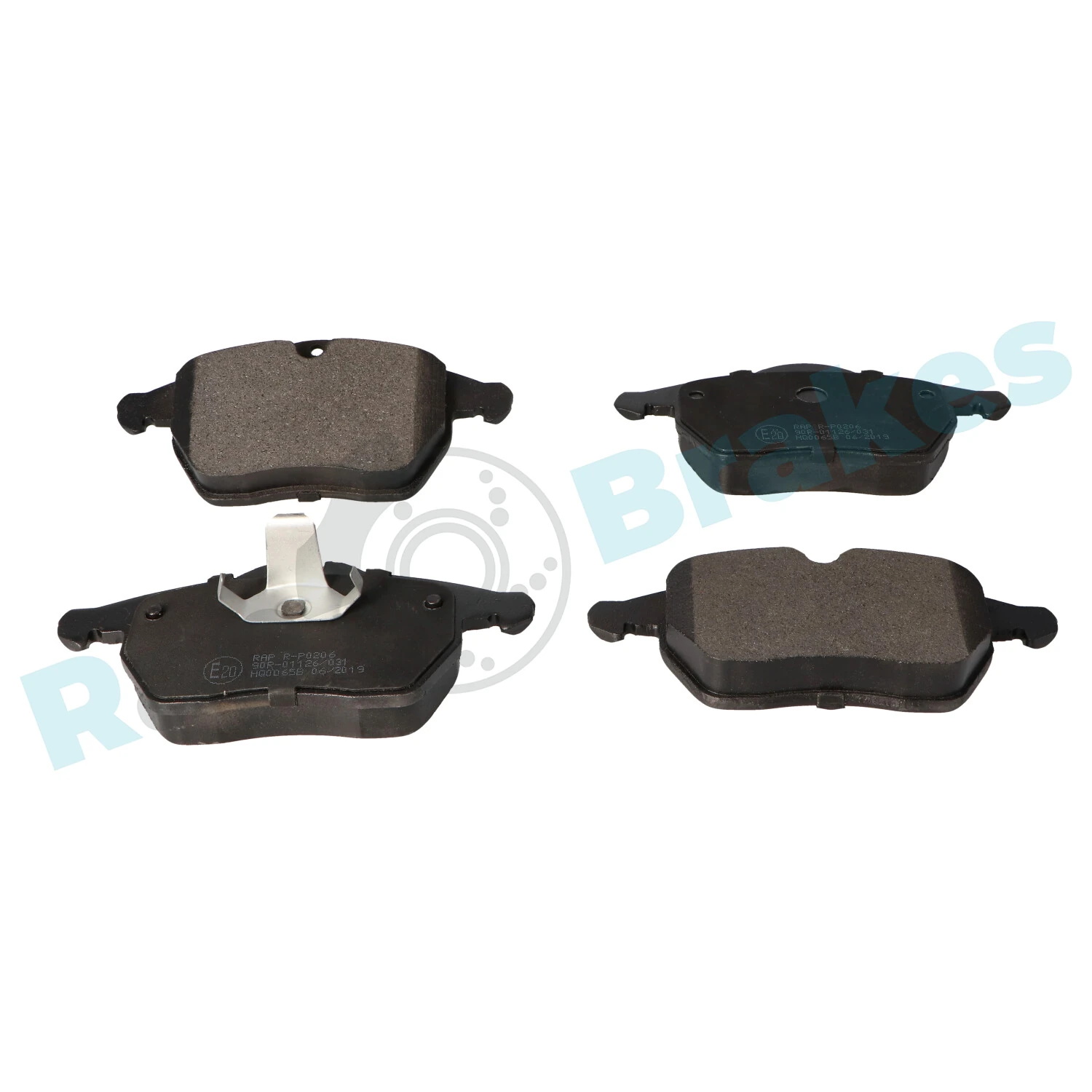 Brake Pad Set, disc brake R-P0206