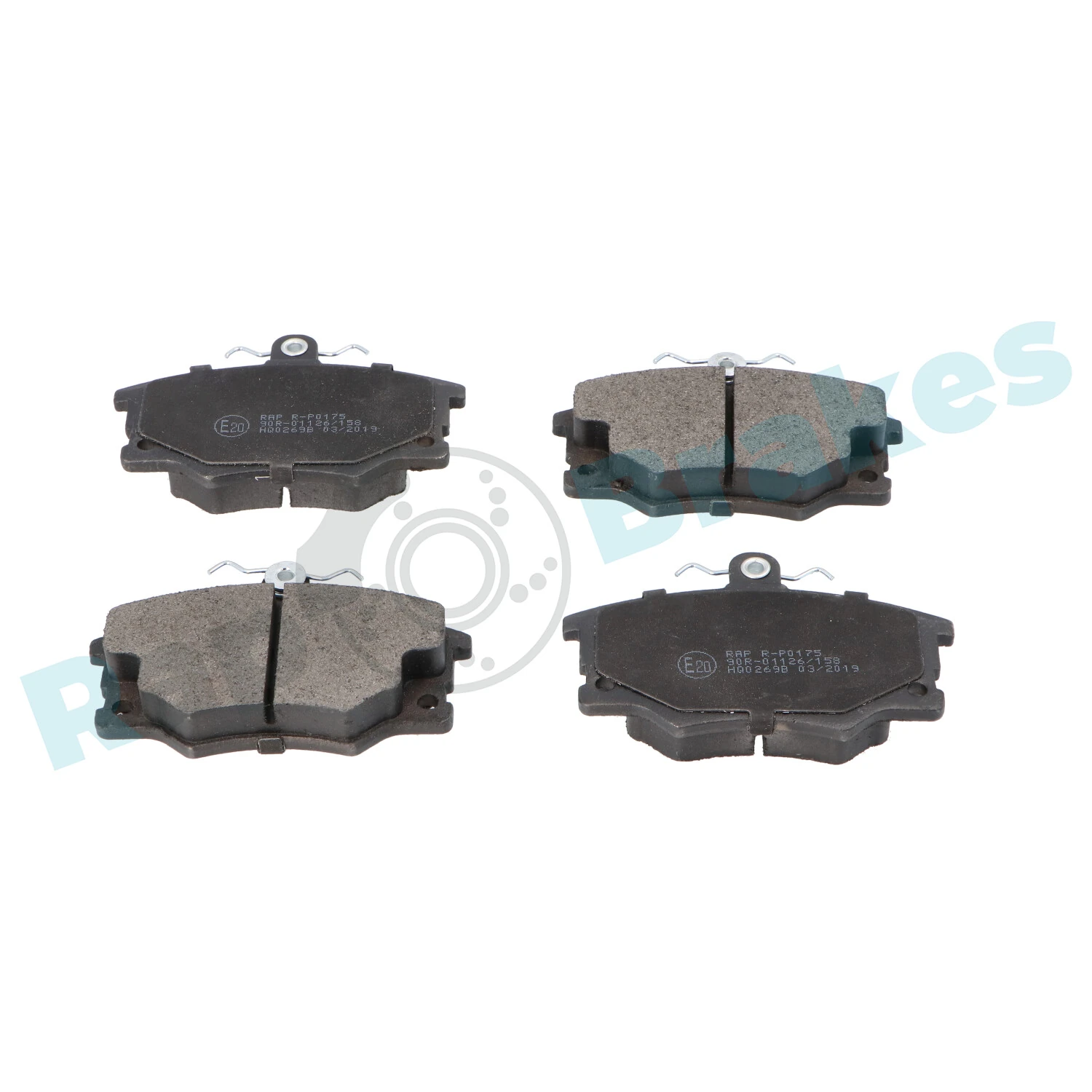 Brake Pad Set, disc brake R-P0175