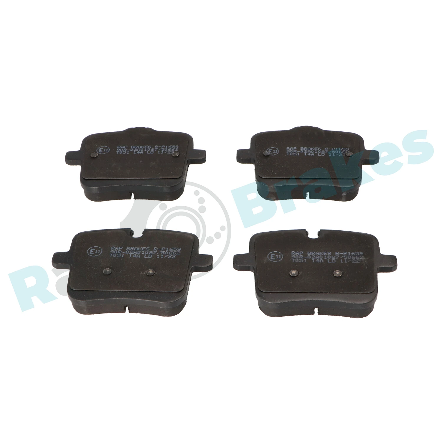 Brake Pad Set, disc brake R-P1659