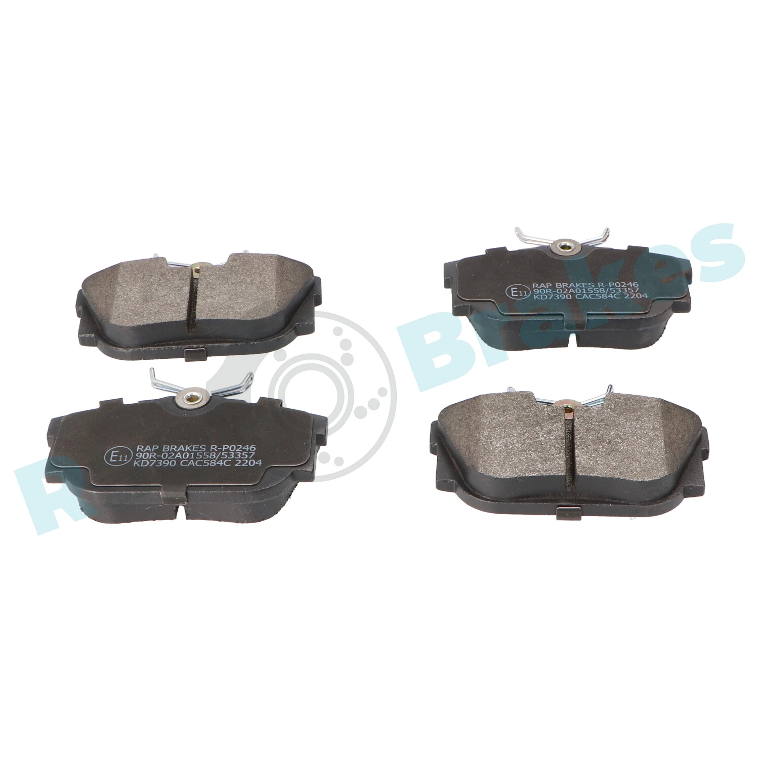 Brake Pad Set, disc brake R-P0246