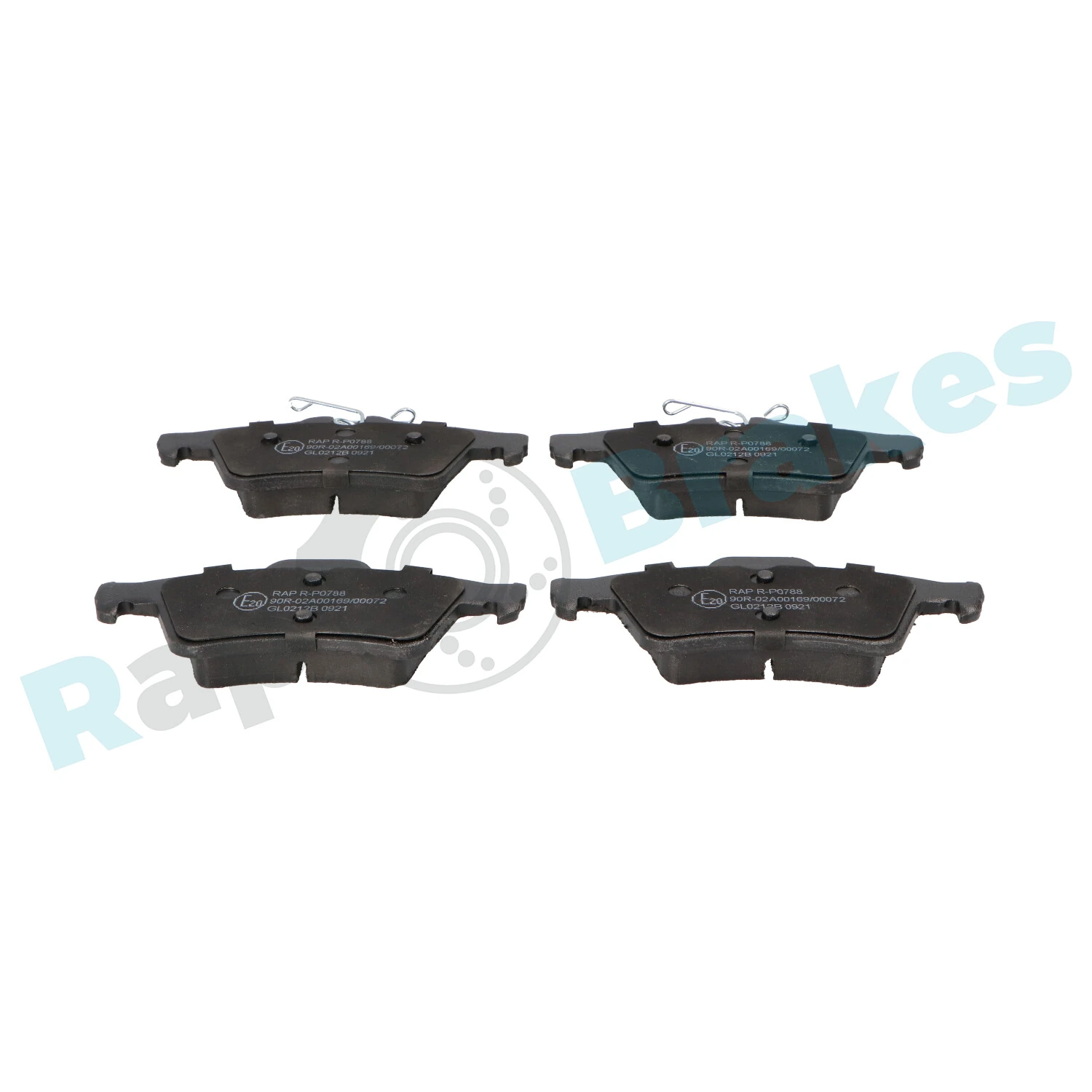 Brake Pad Set, disc brake R-P0788