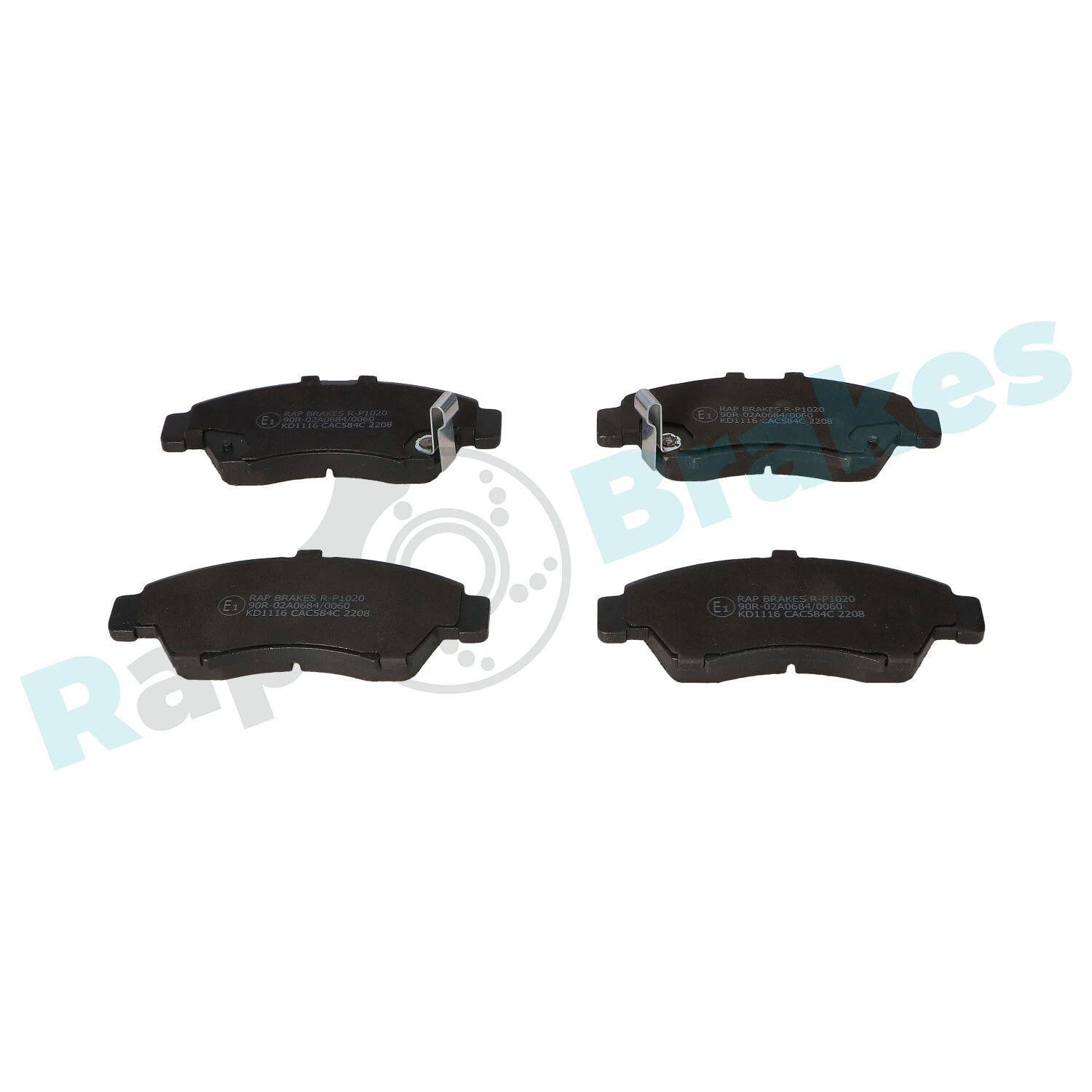 Brake Pad Set, disc brake R-P1020