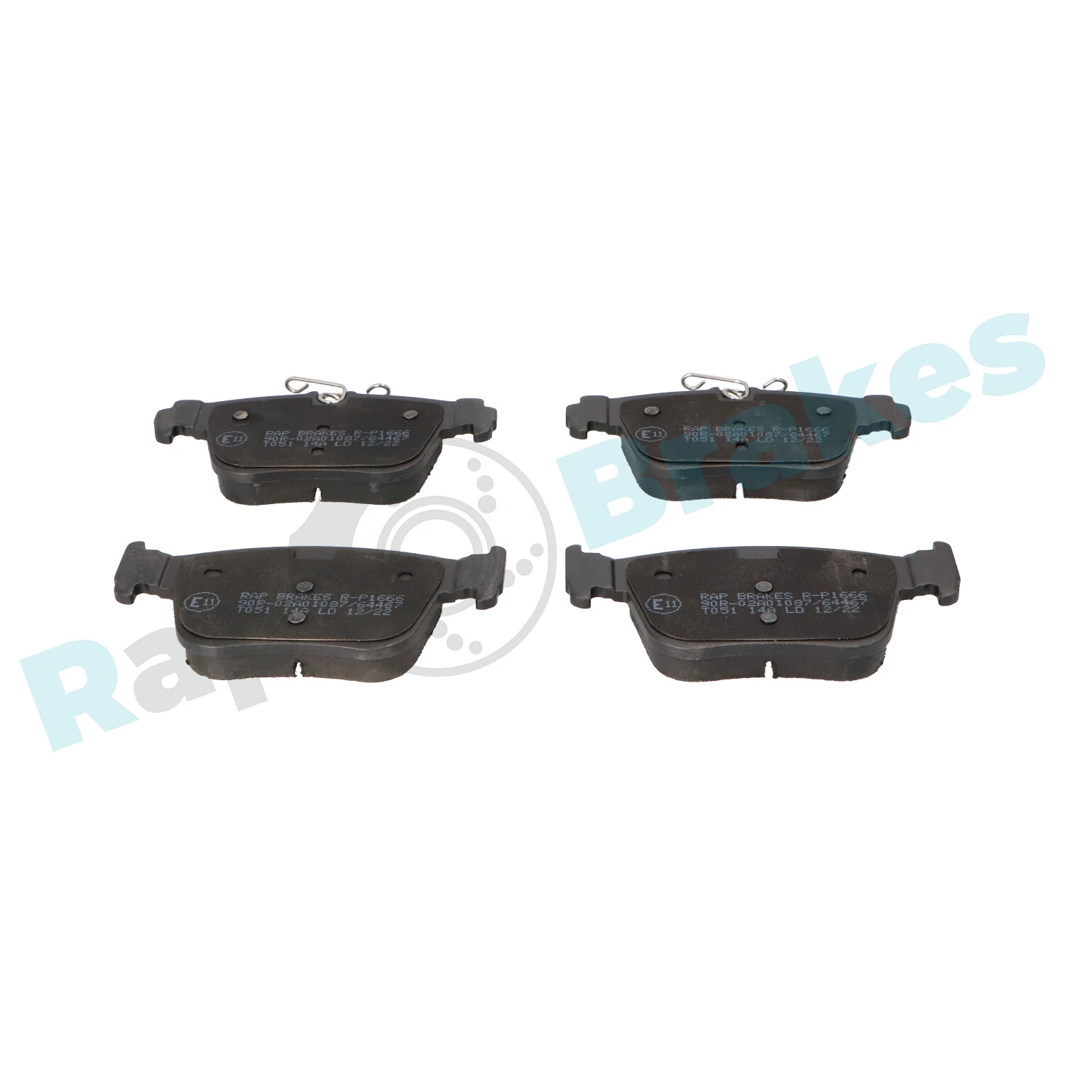 Brake Pad Set, disc brake R-P1666