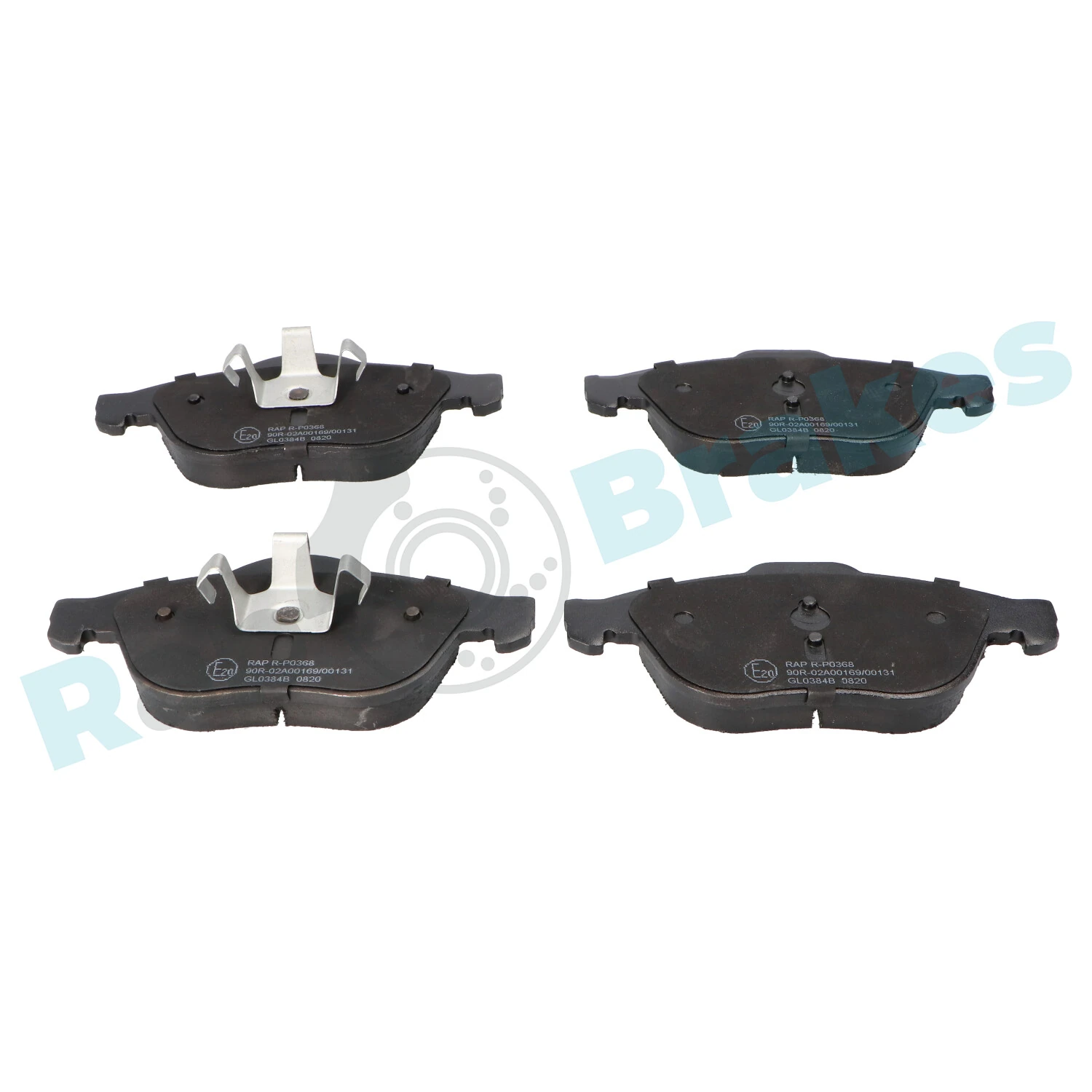 Brake Pad Set, disc brake R-P0368