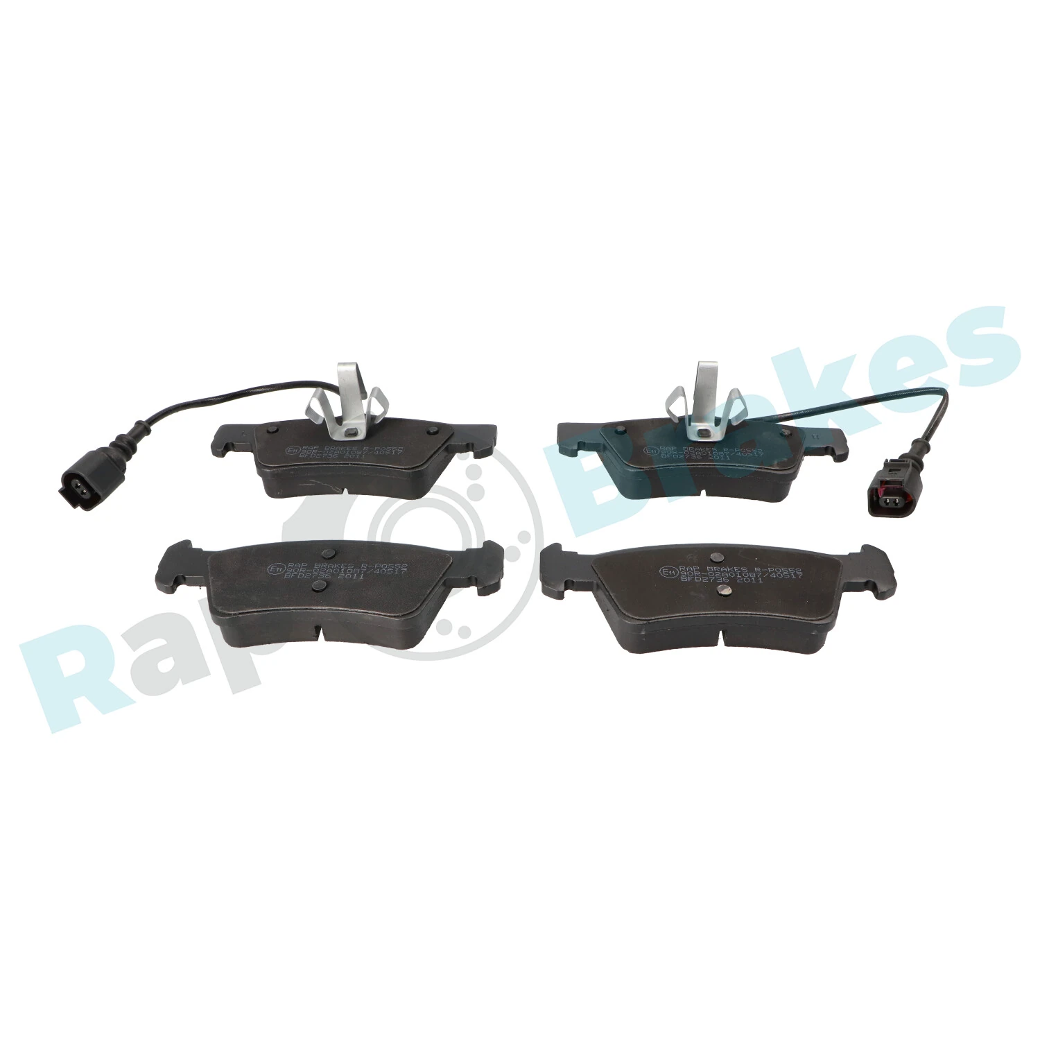 Brake Pad Set, disc brake R-P0552
