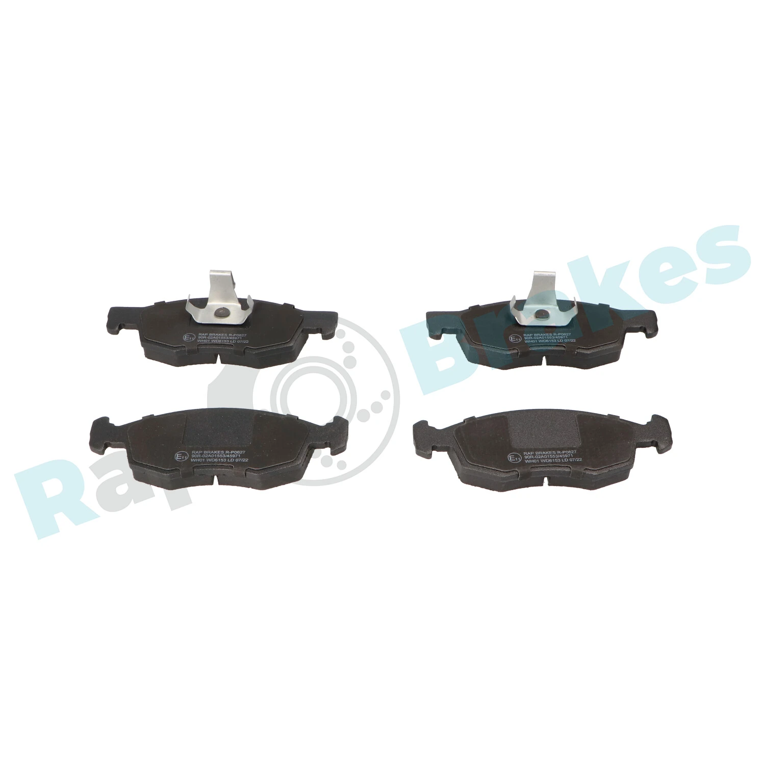 Brake Pad Set, disc brake R-P0627