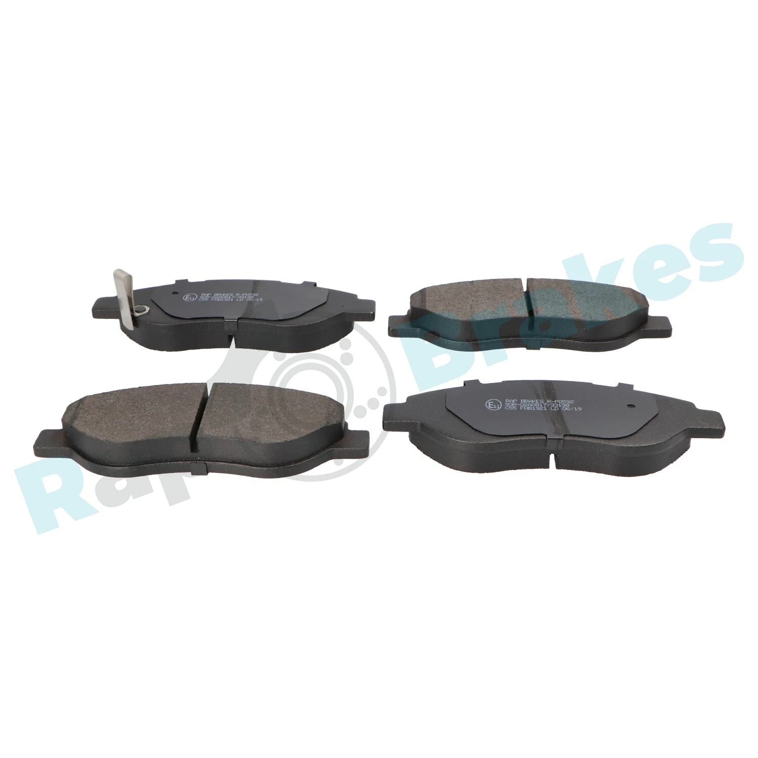 Brake Pad Set, disc brake R-P0592
