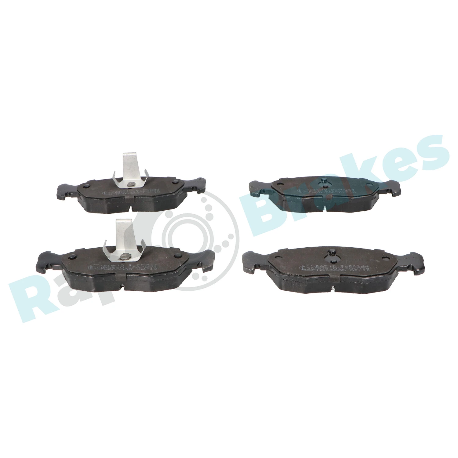 Brake Pad Set, disc brake R-P0244