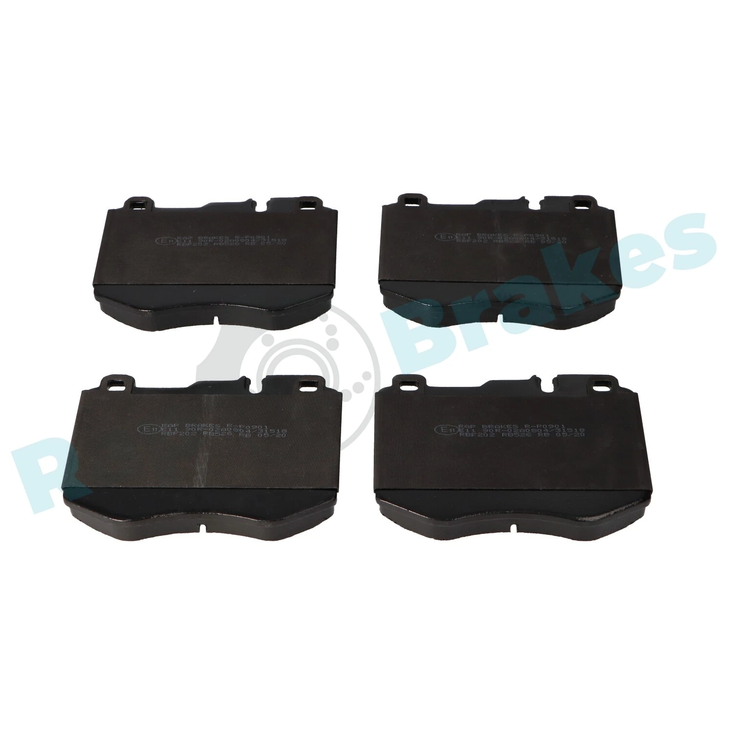 Brake Pad Set, disc brake R-P0901