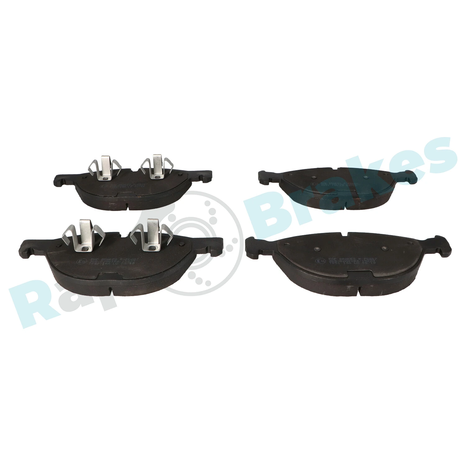 Brake Pad Set, disc brake R-P0607