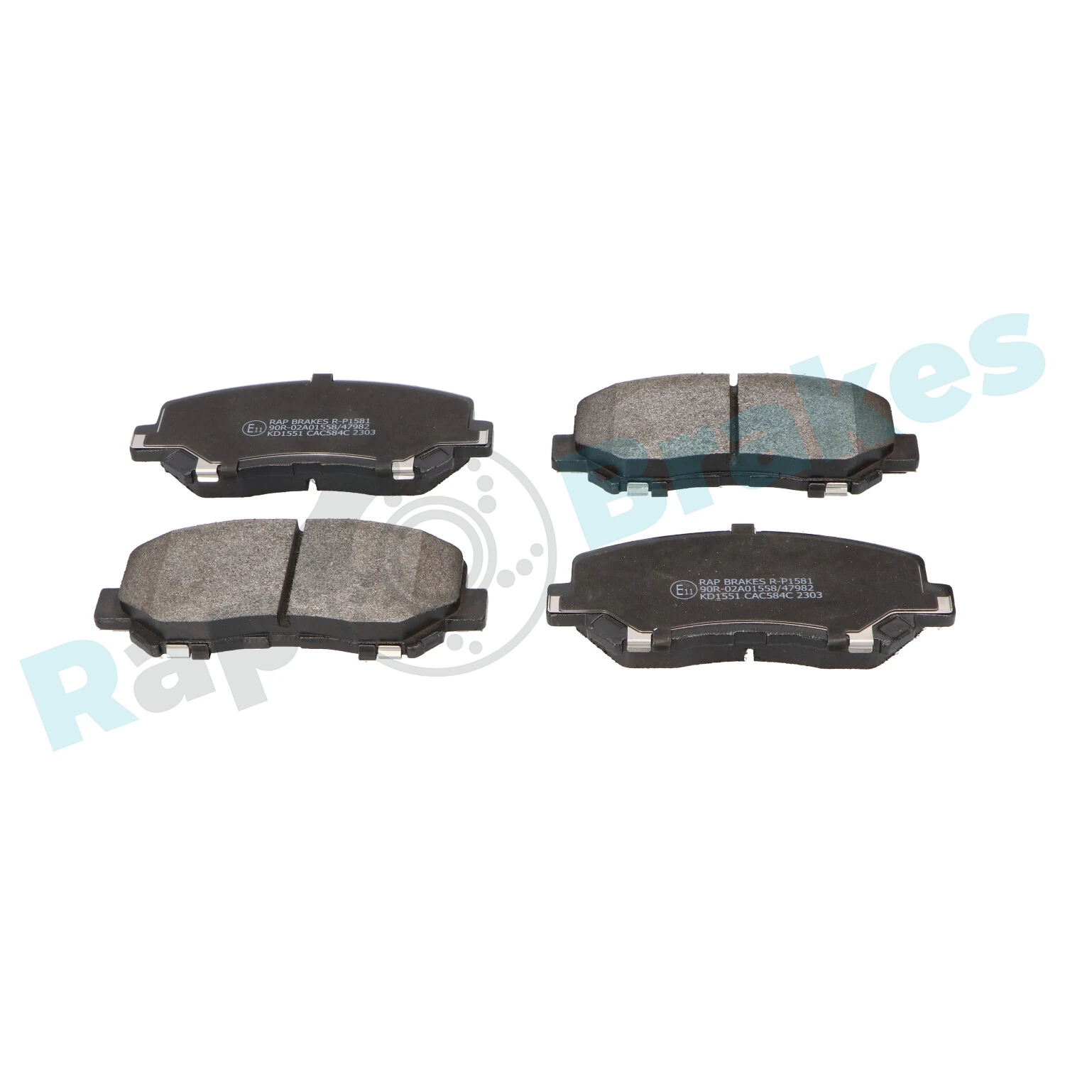 Brake Pad Set, disc brake R-P1581