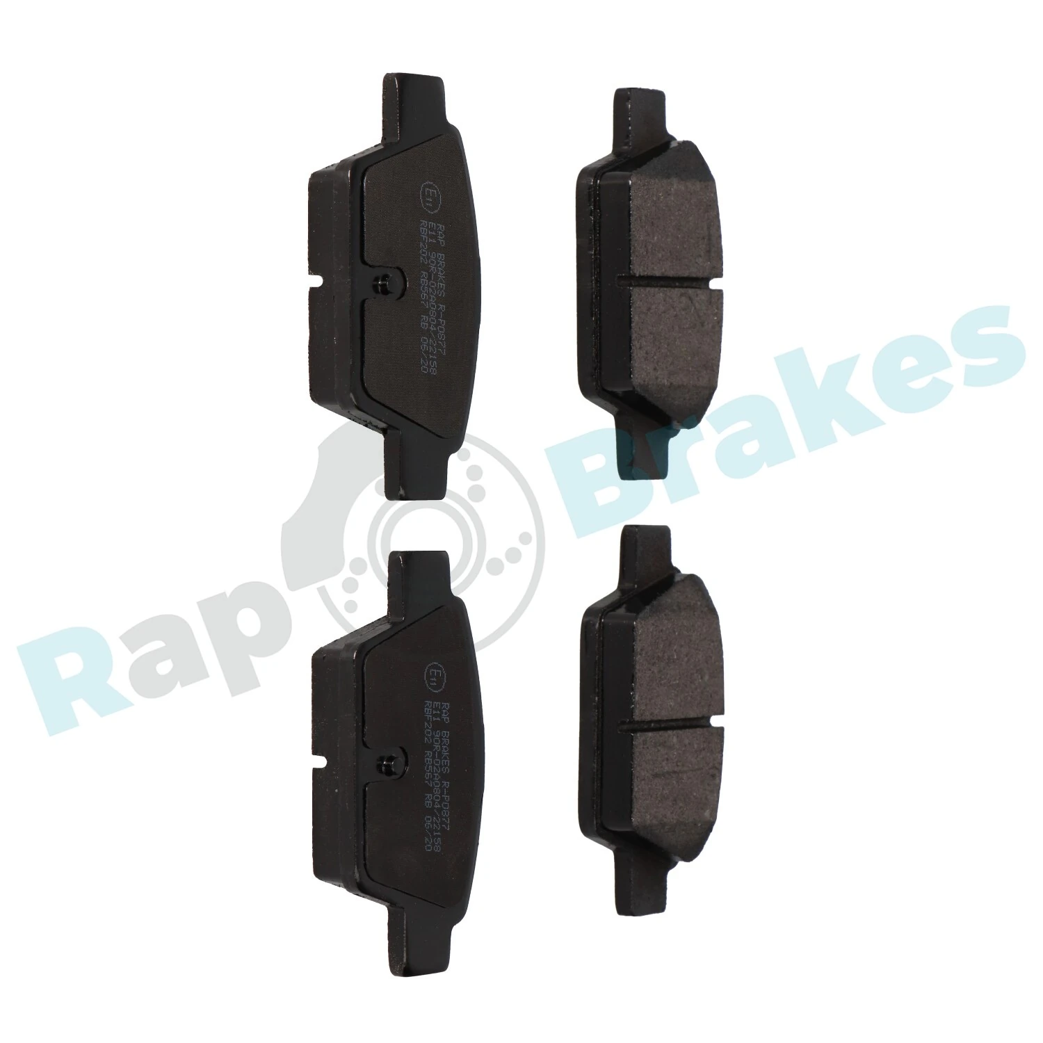 Brake Pad Set, disc brake R-P0877