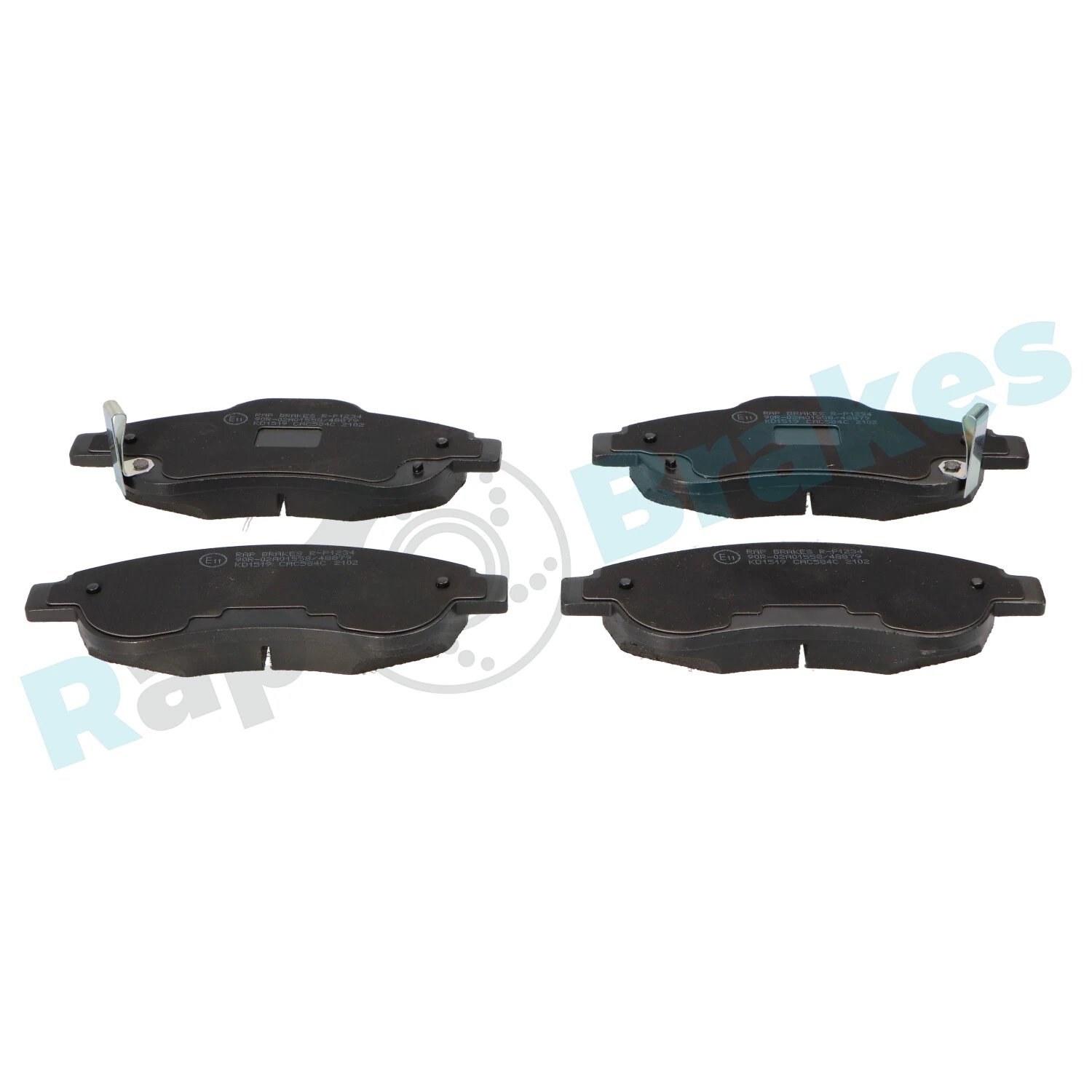 Brake Pad Set, disc brake R-P1234