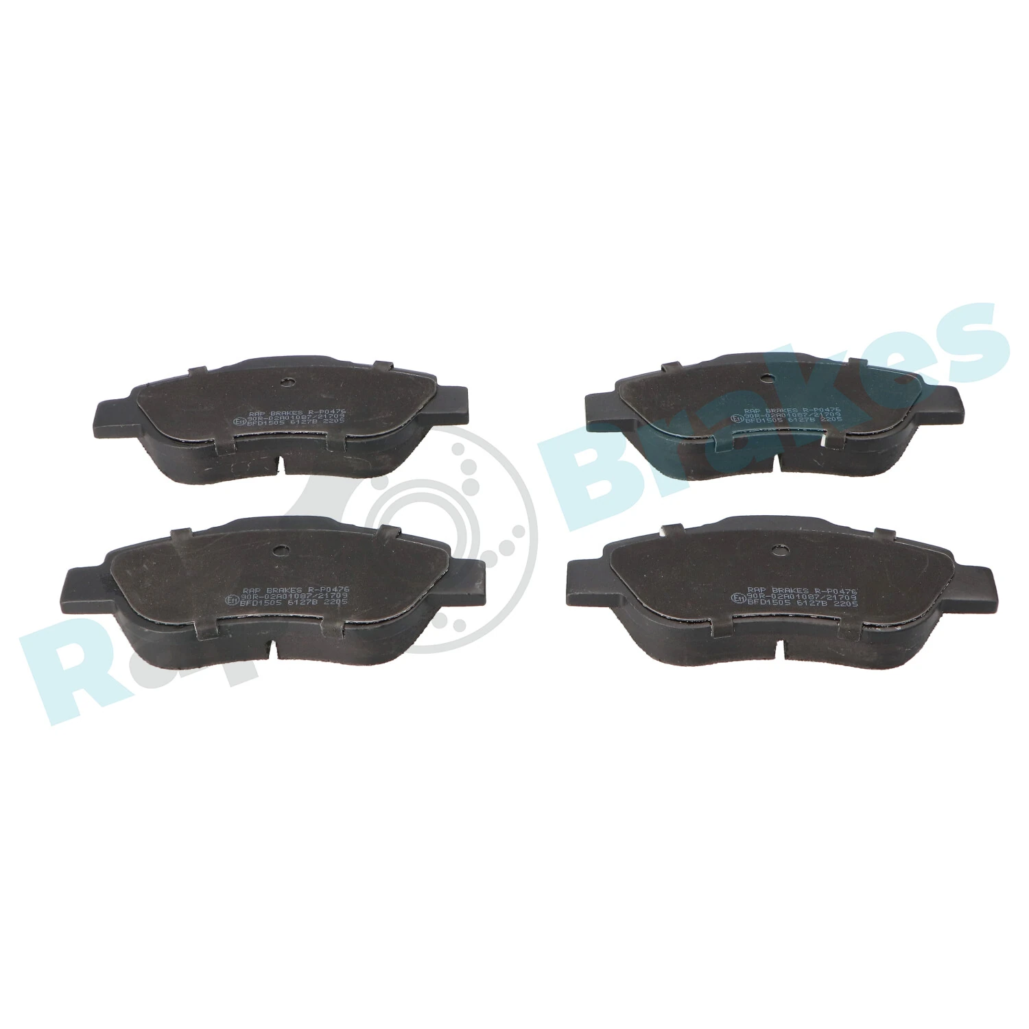 Brake Pad Set, disc brake R-P0476