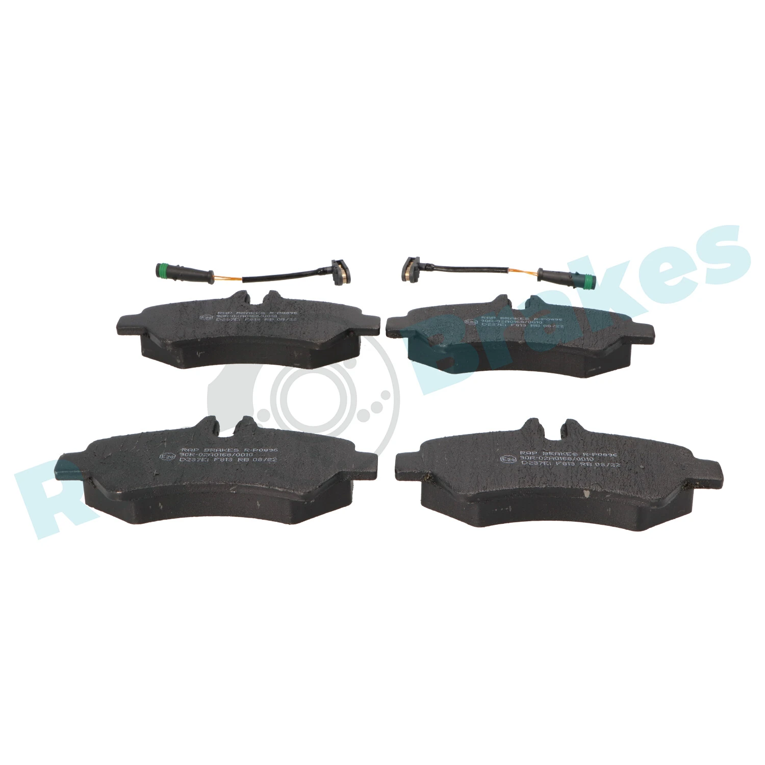 Brake Pad Set, disc brake R-P0896