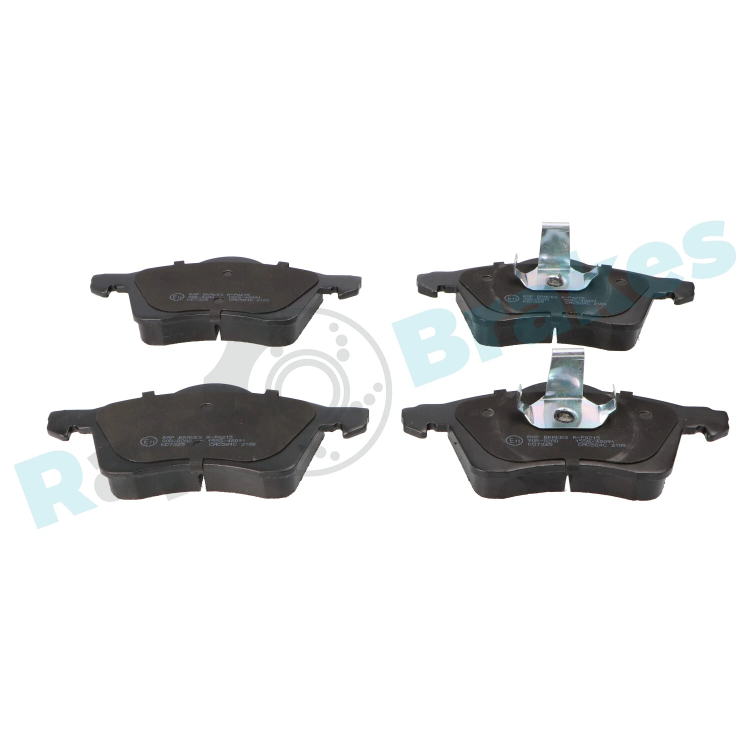 Brake Pad Set, disc brake R-P0215