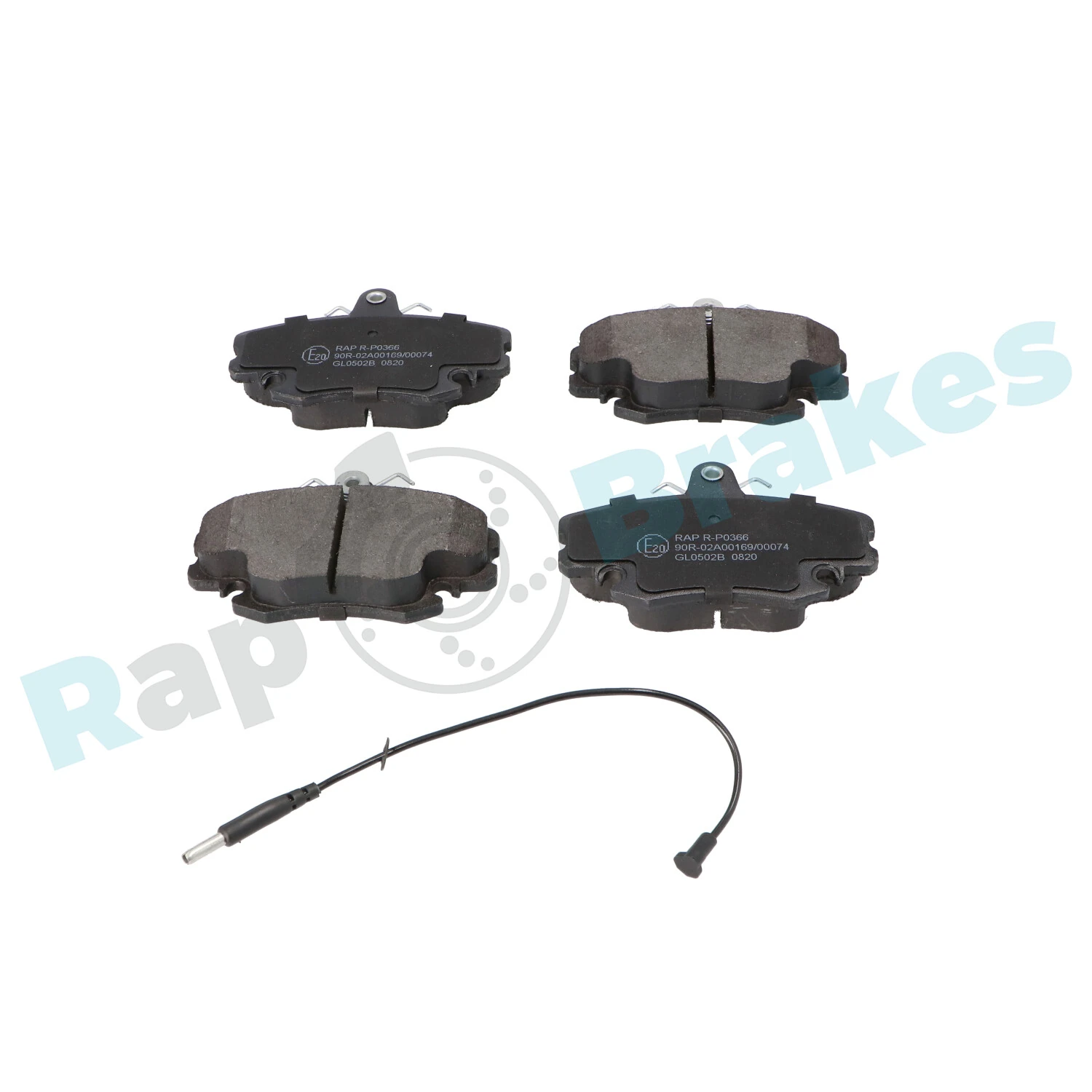 Brake Pad Set, disc brake R-P0366