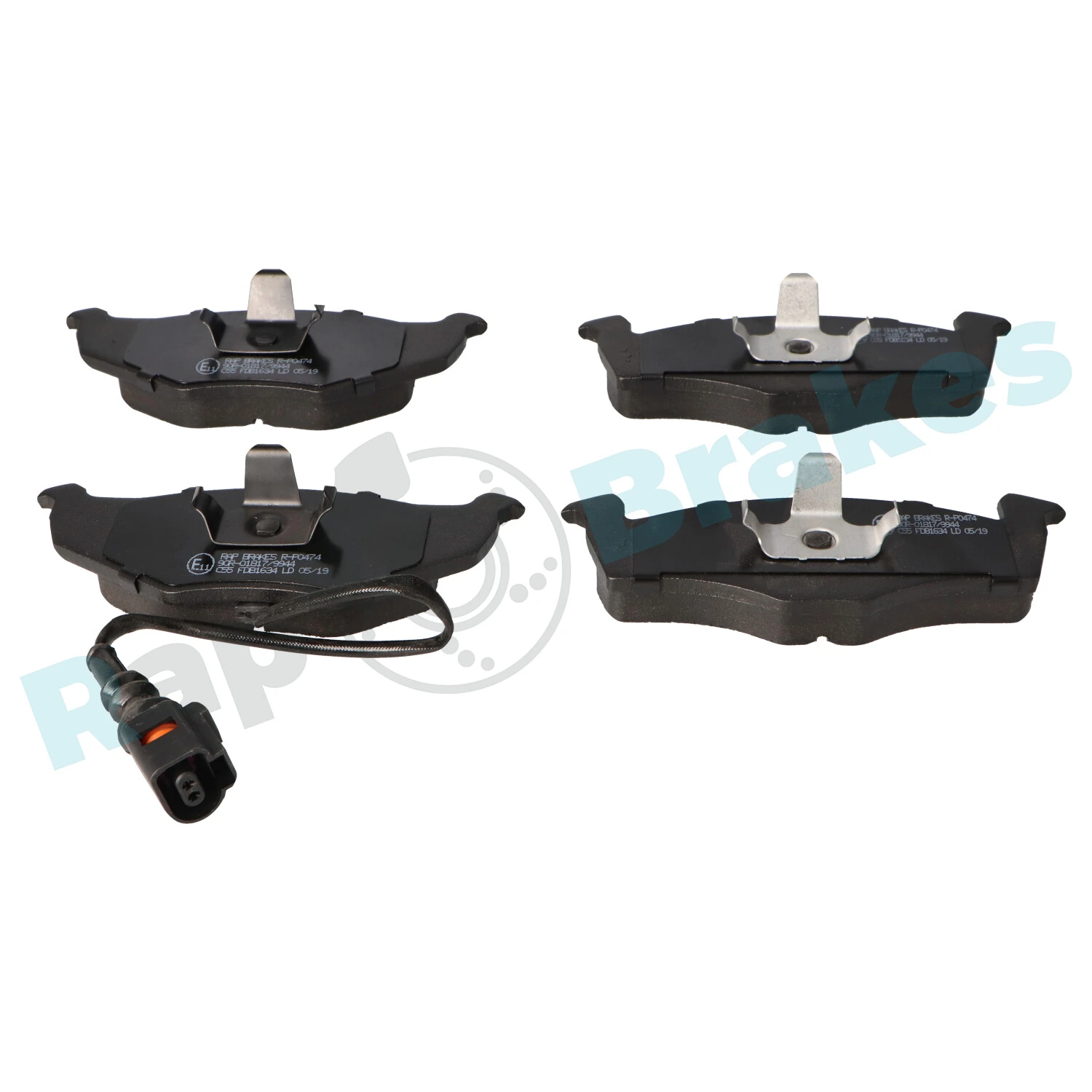 Brake Pad Set, disc brake R-P0474