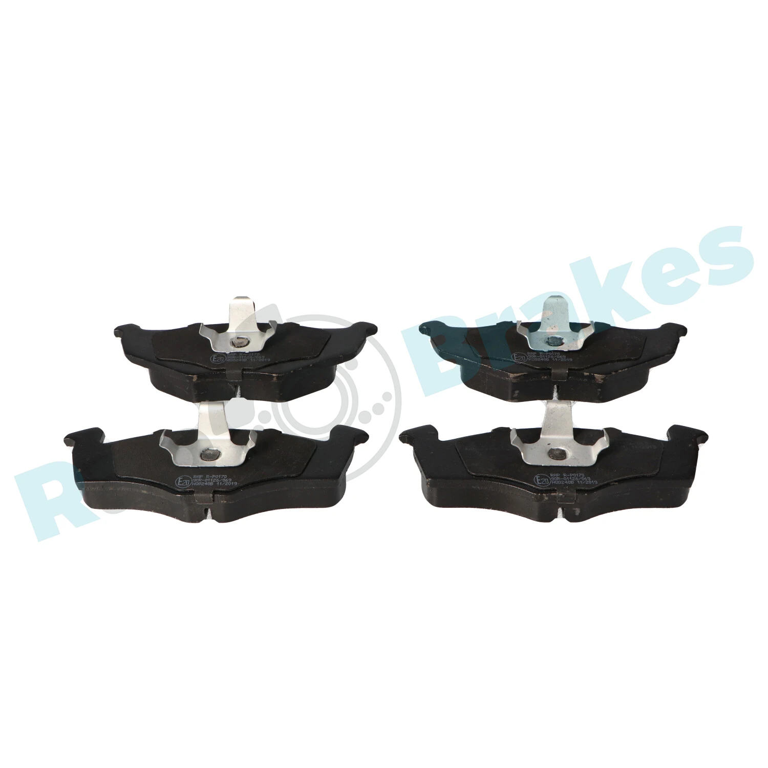 Brake Pad Set, disc brake R-P0170