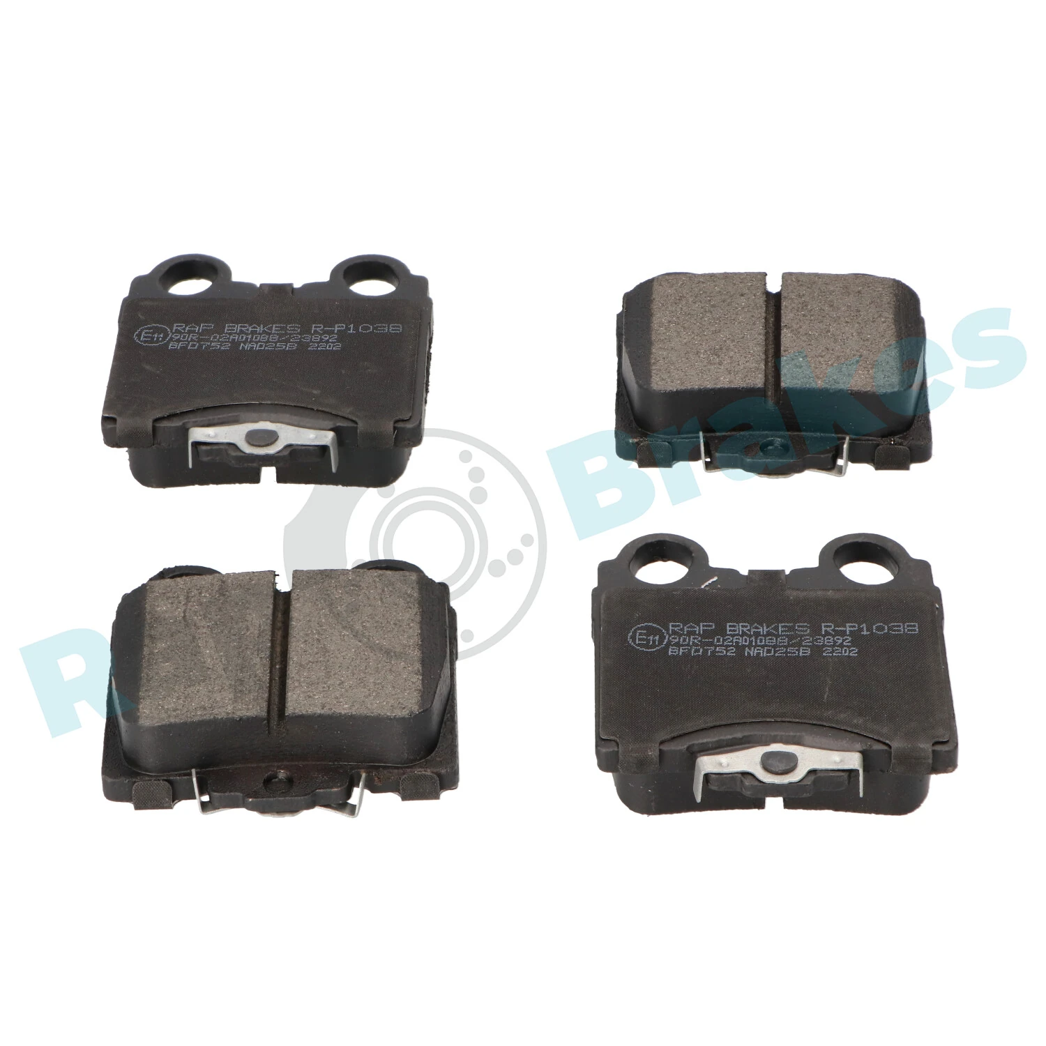 Brake Pad Set, disc brake R-P1038