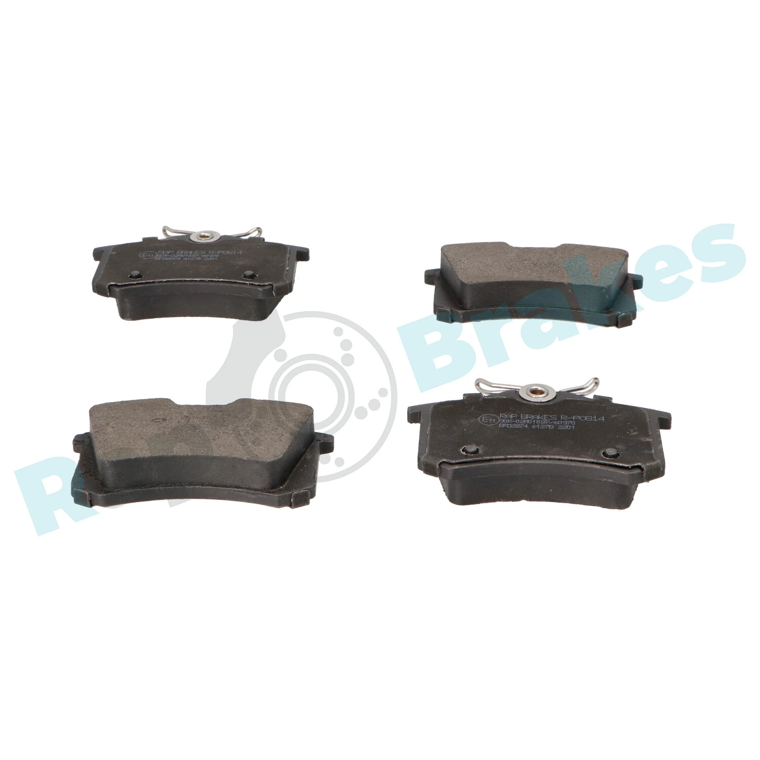 Brake Pad Set, disc brake R-P0814