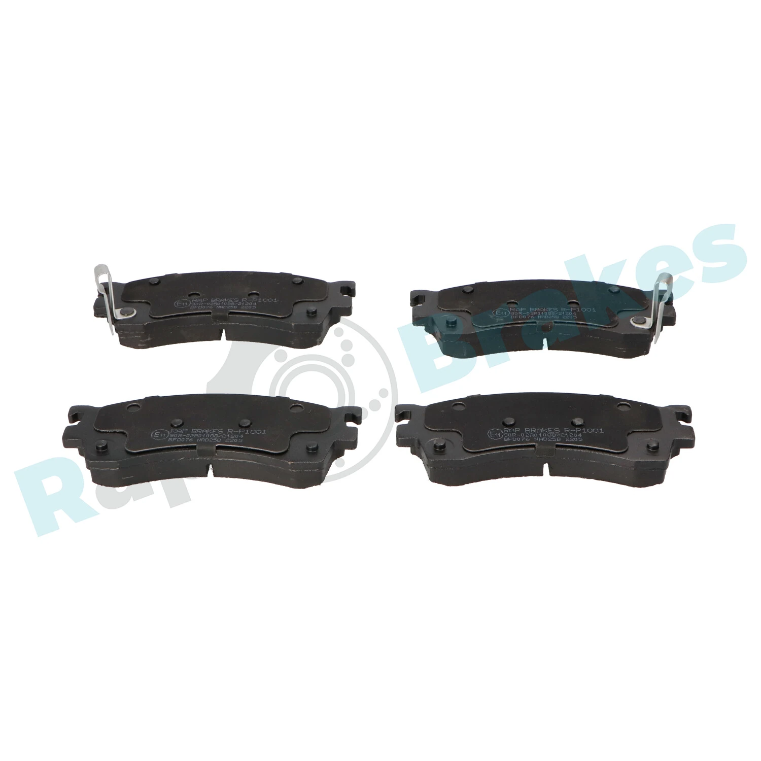Brake Pad Set, disc brake R-P1001