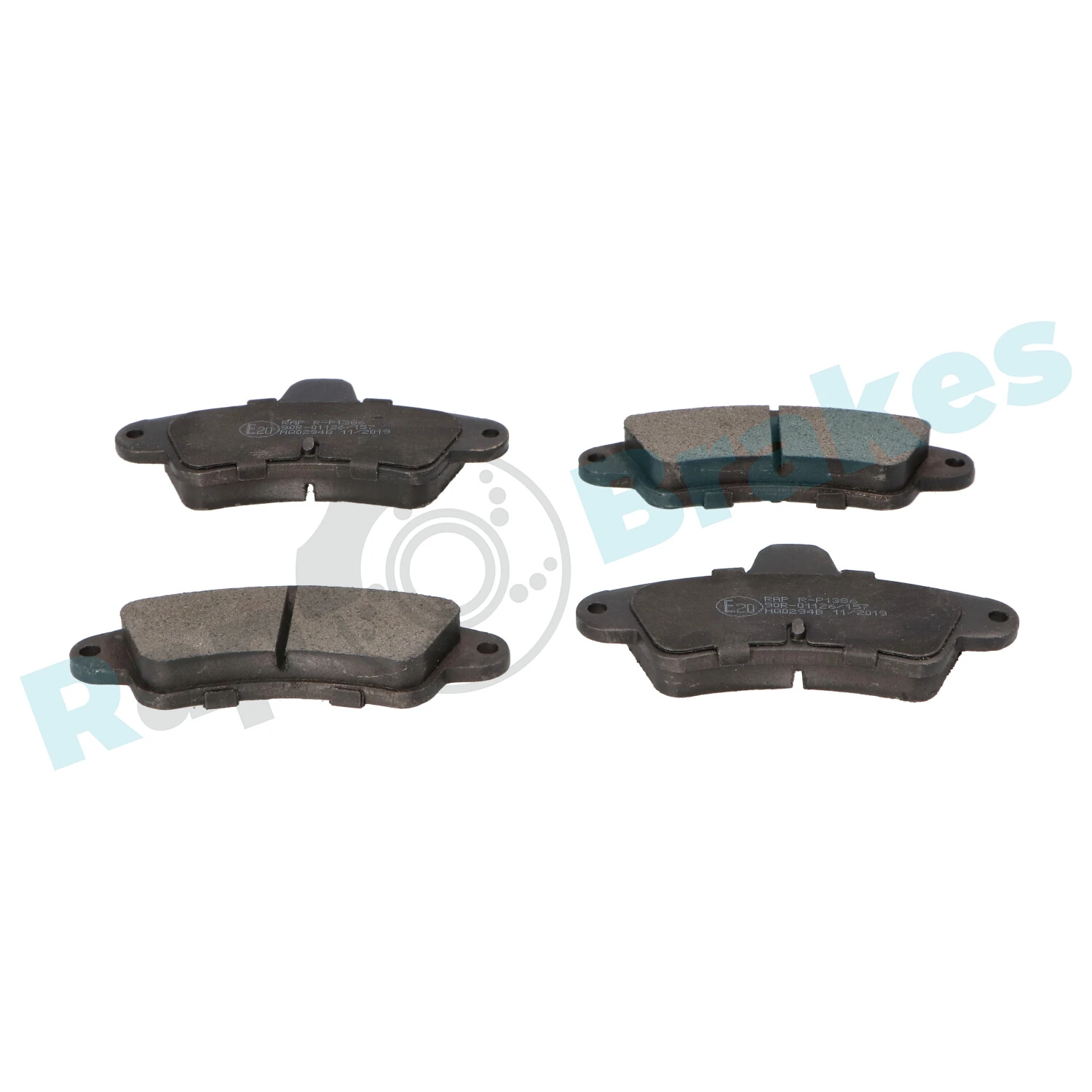 Set bantalan rem, rem cakram R-P1386