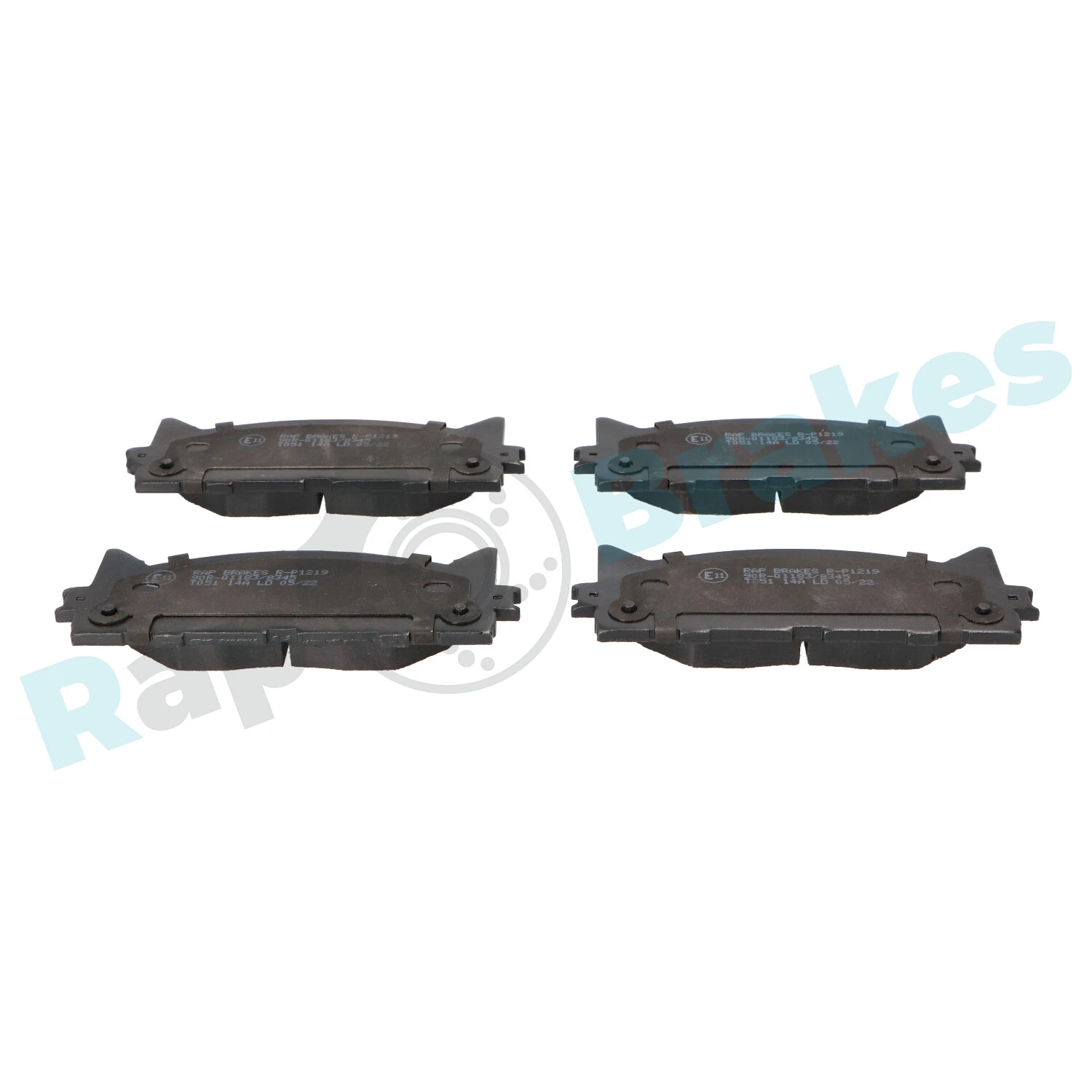 Brake Pad Set, disc brake R-P1219