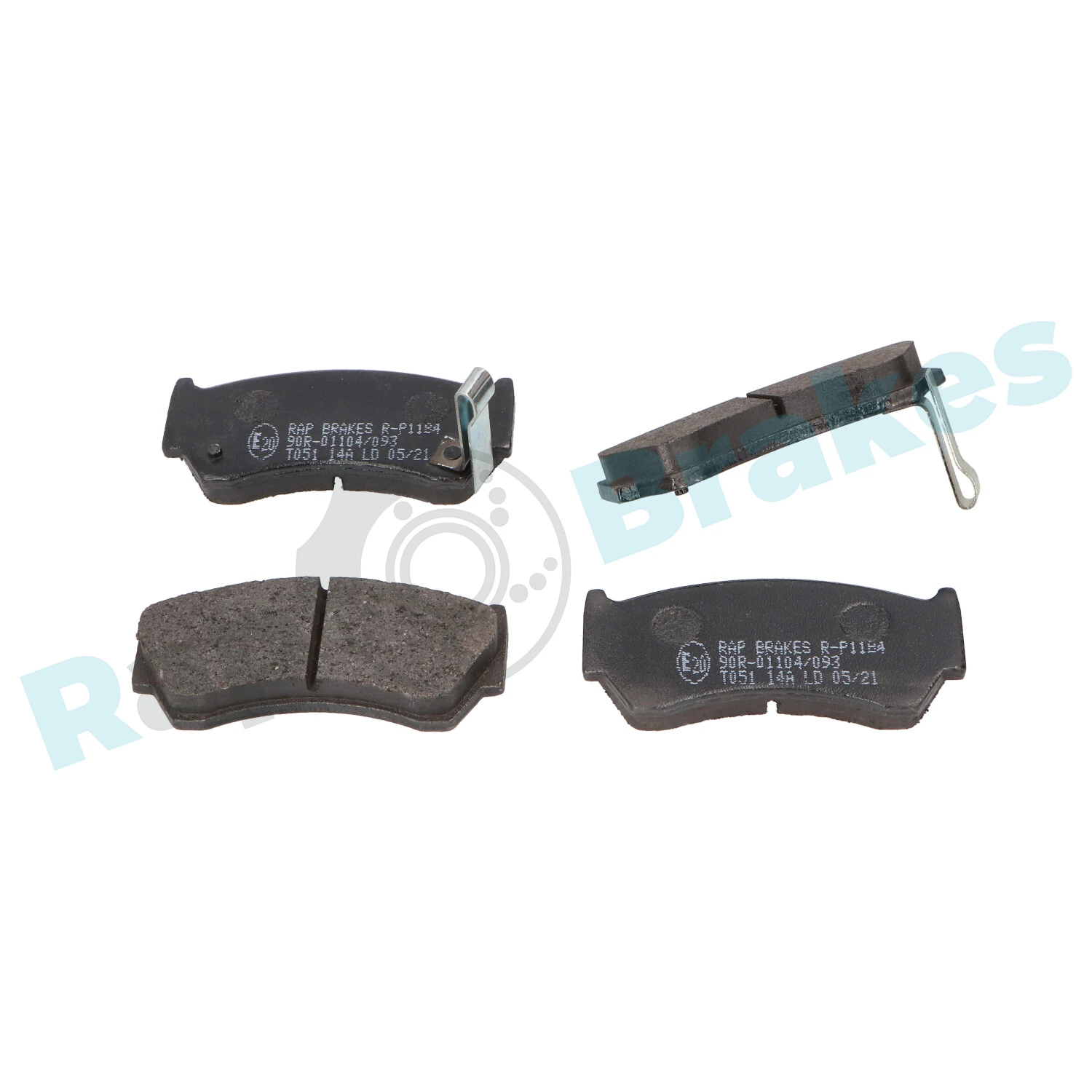 Brake Pad Set, disc brake R-P1184
