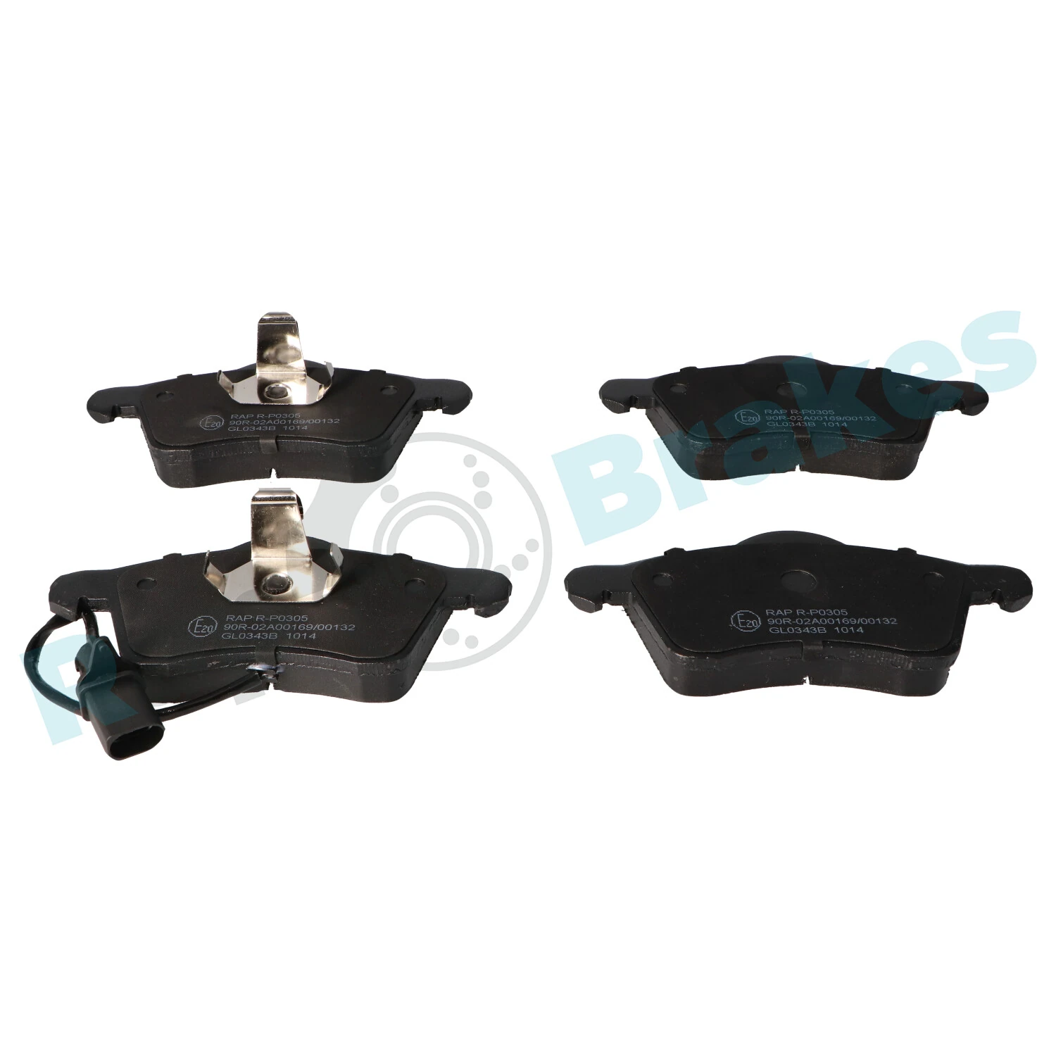 Brake Pad Set, disc brake R-P0305