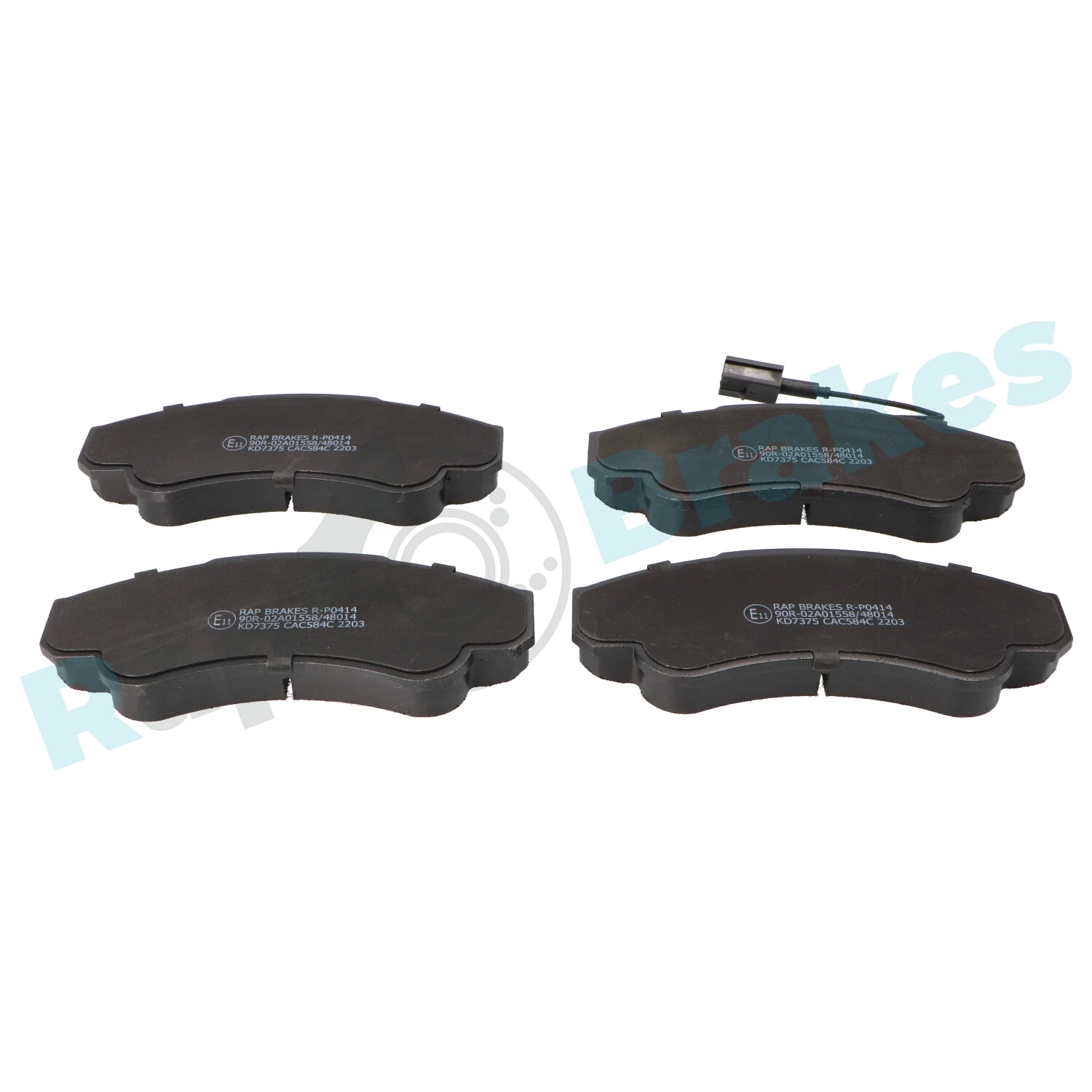 Brake Pad Set, disc brake R-P0414