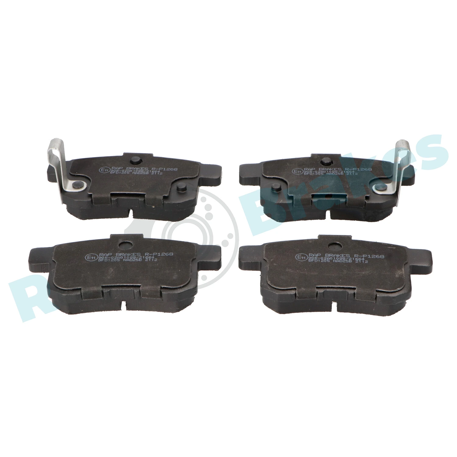 Brake Pad Set, disc brake R-P1268