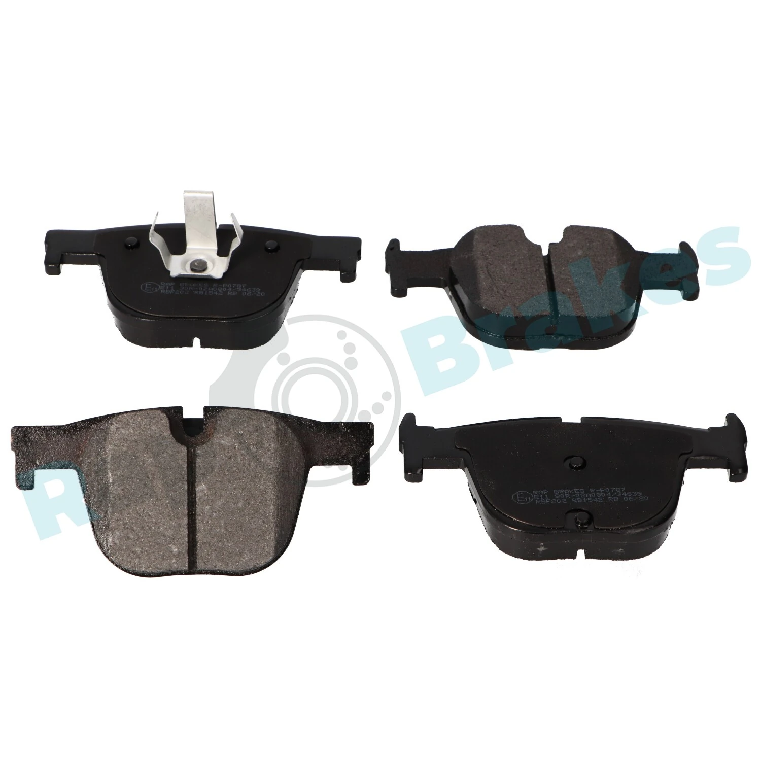 Brake Pad Set, disc brake R-P0787