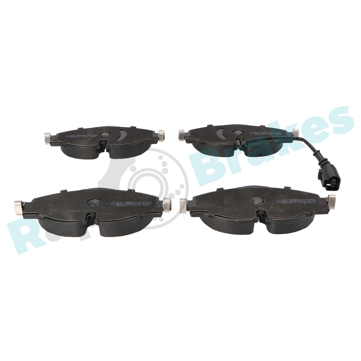 Brake Pad Set, disc brake R-P0801