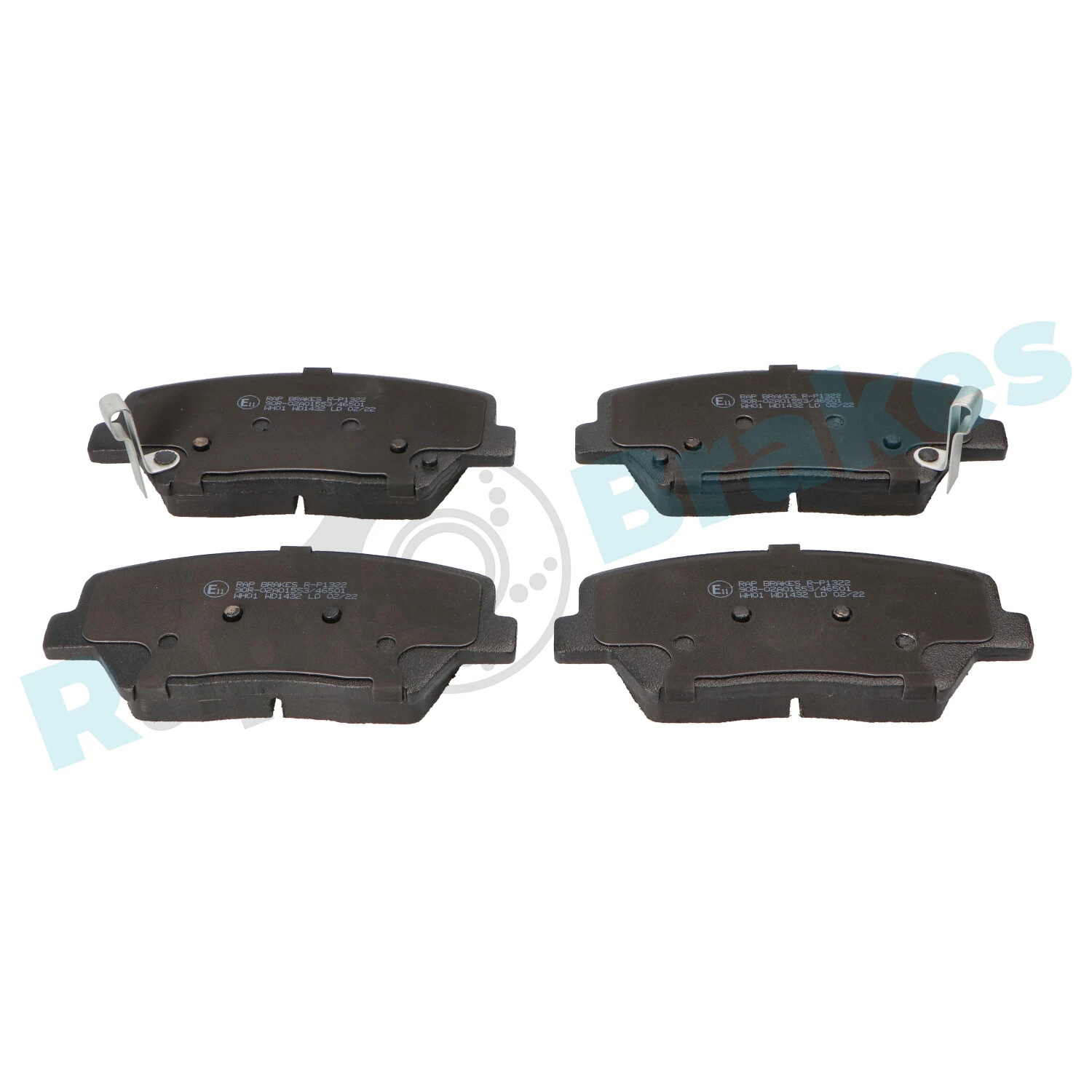 Brake Pad Set, disc brake R-P1322