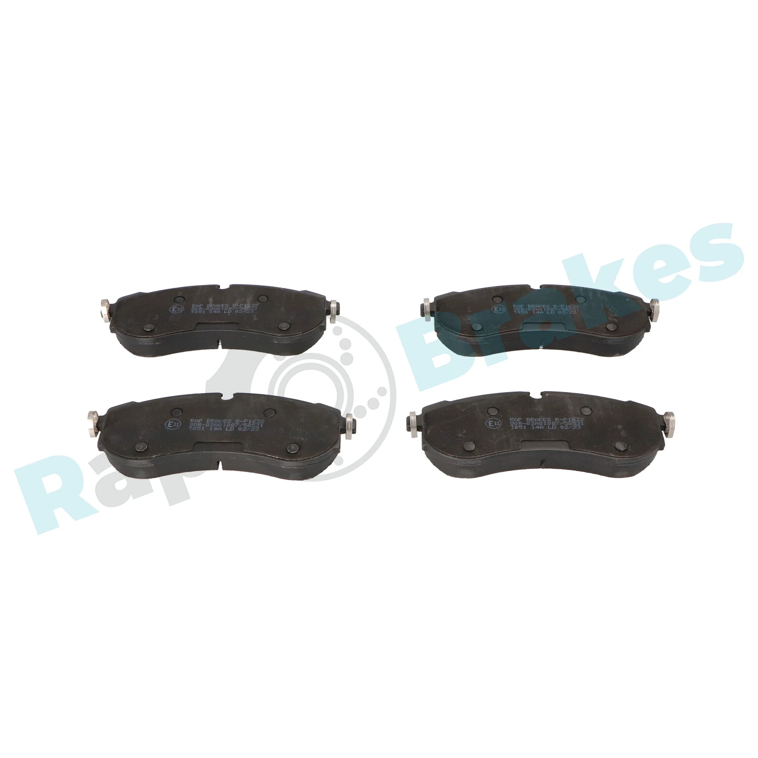 Brake Pad Set, disc brake R-P1632