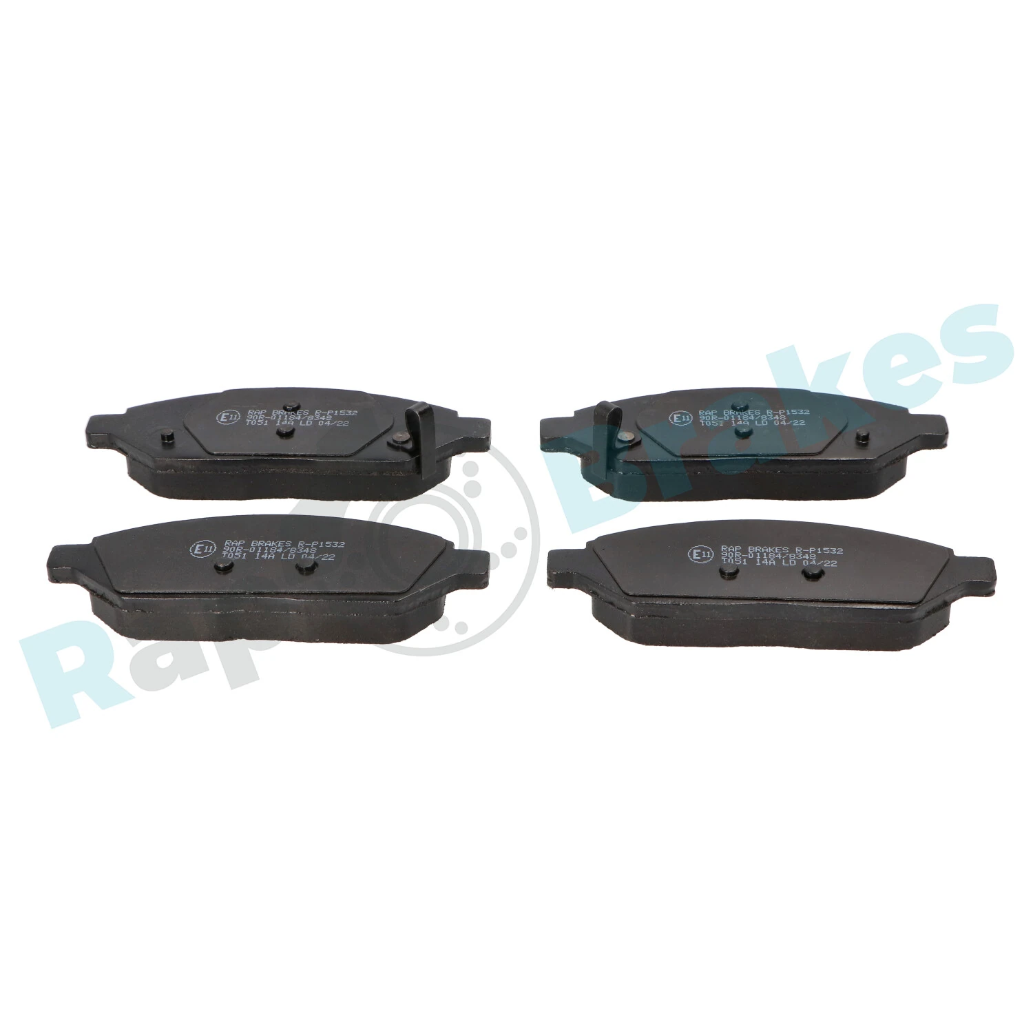 Brake Pad Set, disc brake R-P1532