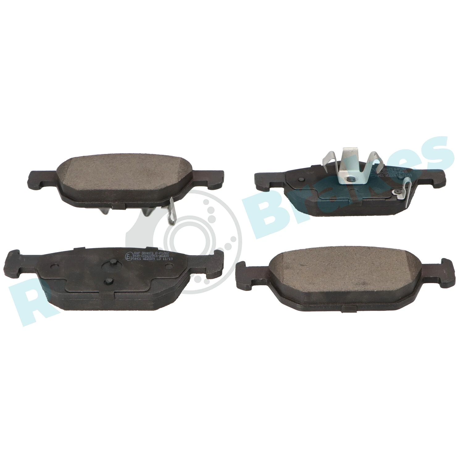 Brake Pad Set, disc brake R-P1262