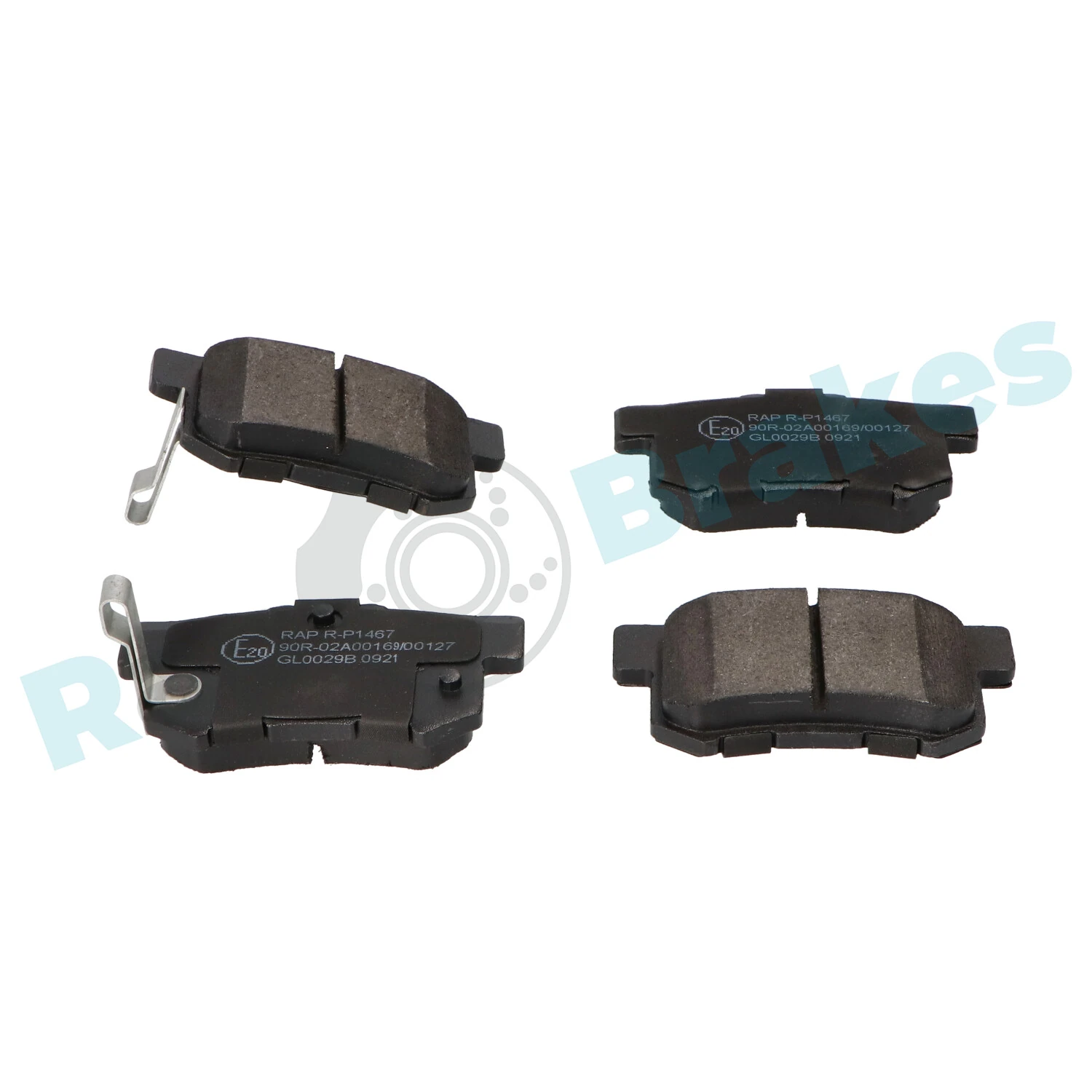 Brake Pad Set, disc brake R-P1467